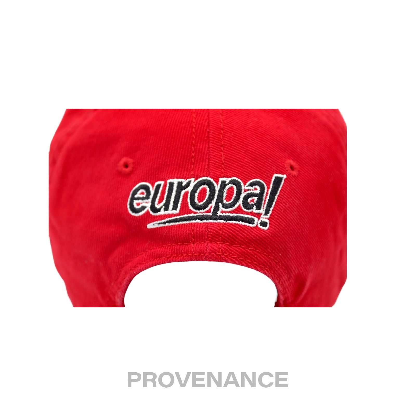 Balenciaga 🔴 Balenciaga Europa Cap - Red Size ONE SIZE - 8 Thumbnail