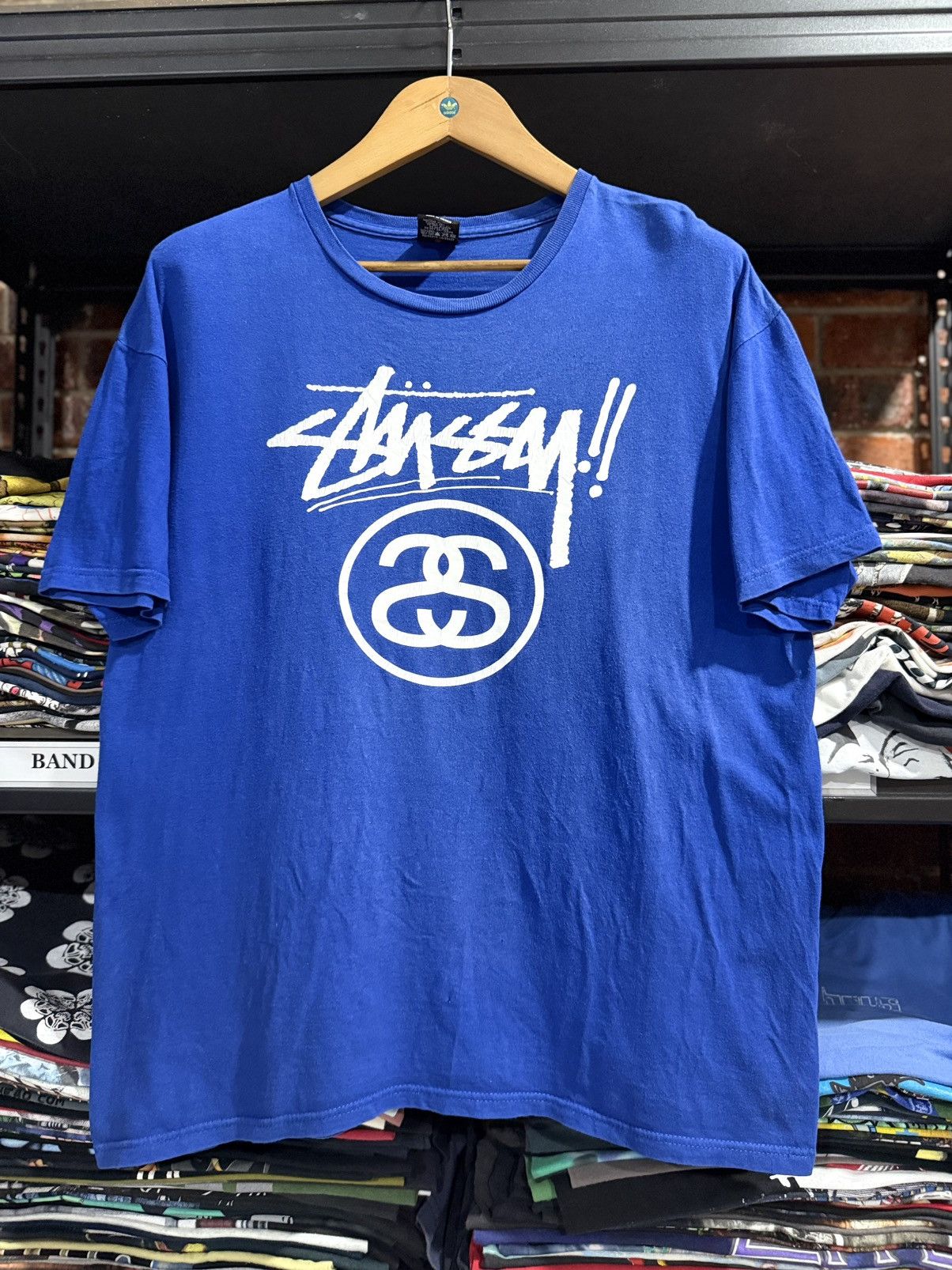Stussy × Vintage Vintage Stussy Streetwear Faded Tee Size US L / EU 52-54 / 3 - 1 Thumbnail