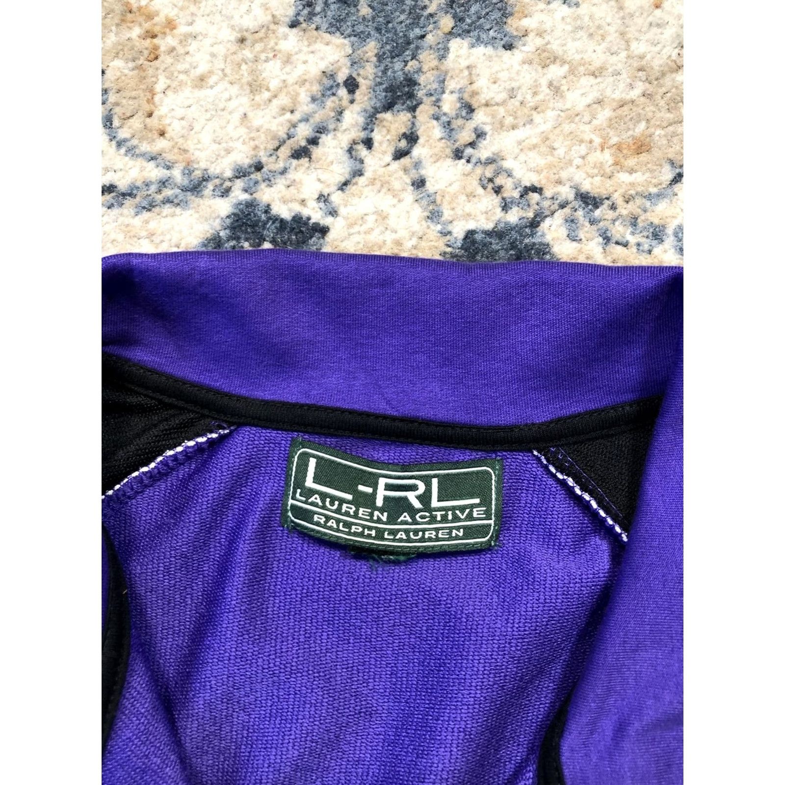 Ralph Lauren Lauren Ralph Lauren Jacket Womens Medium Purple Lauren Active Track Full Zip Size M / US 6-8 / IT 42-44 - 7 Thumbnail