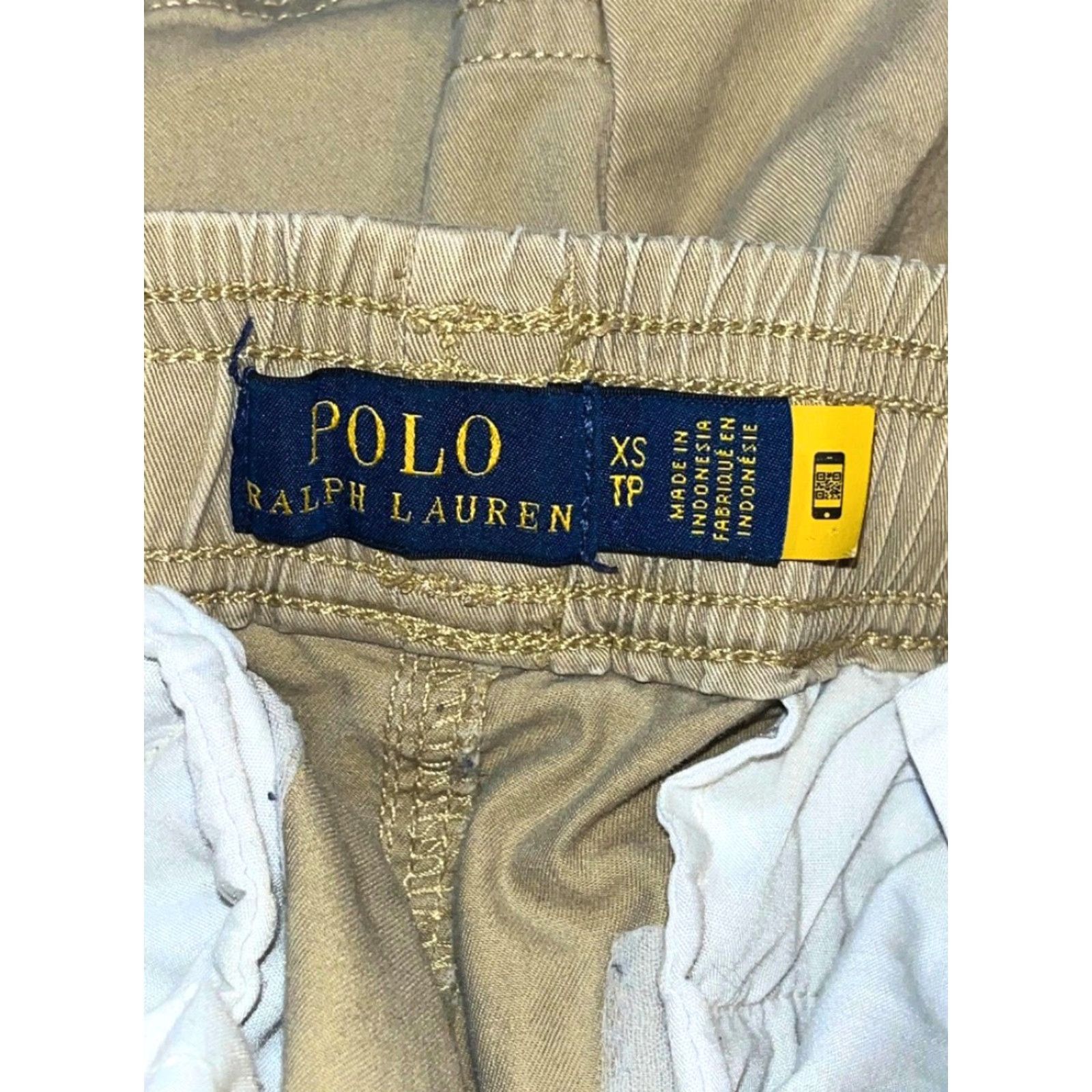 Polo Ralph Lauren Polo Ralph Lauren Chino Jogger Cargo Pants XS Beige Khaki Stretch Military EUC Size US XS / EU 42 / 0 - 6 Thumbnail