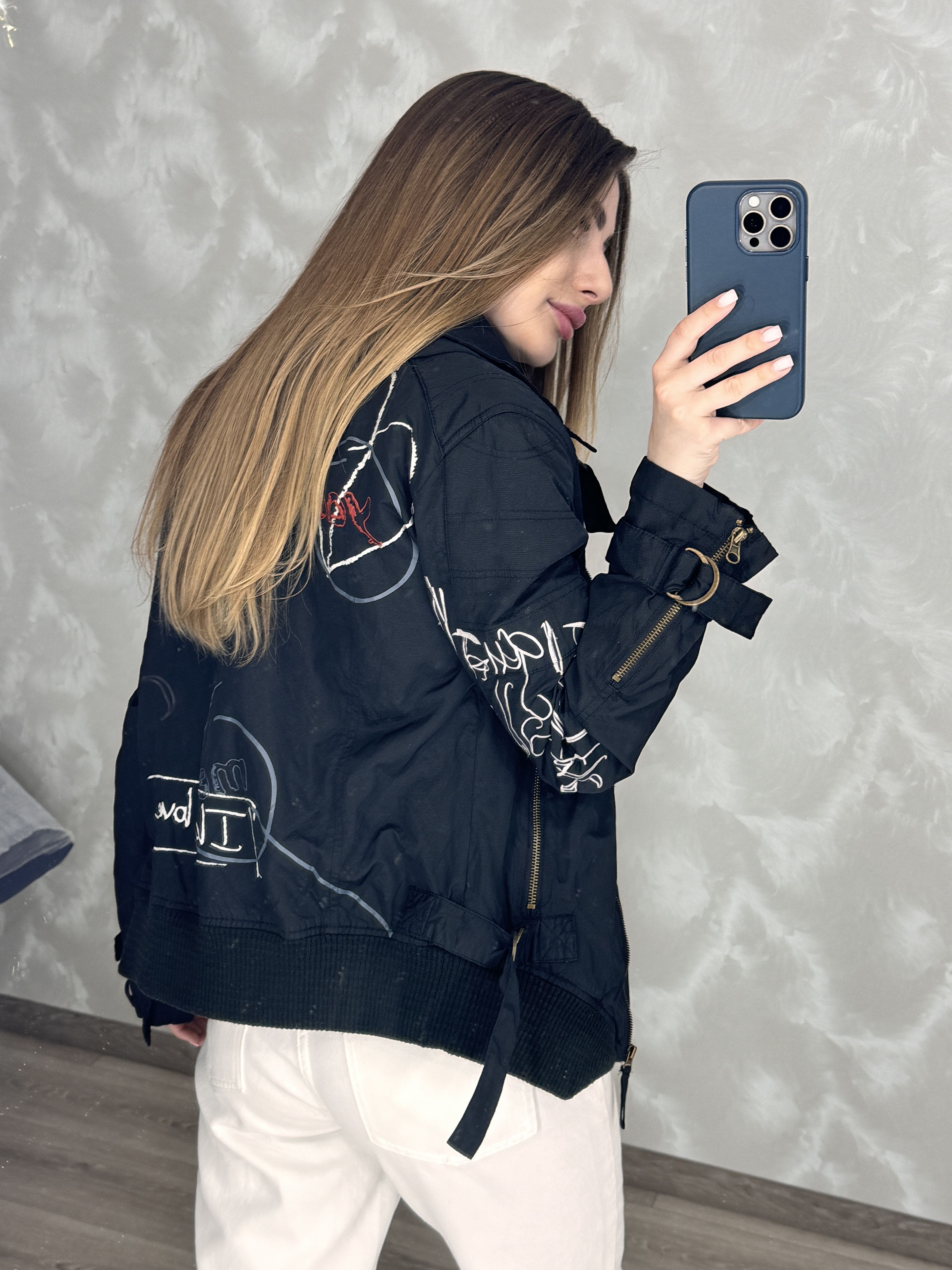 Designer × Desigual Desigual Bomber Jacket Avant Garde Style Womens / Ladies Size M / US 6-8 / IT 42-44 - 20 Thumbnail