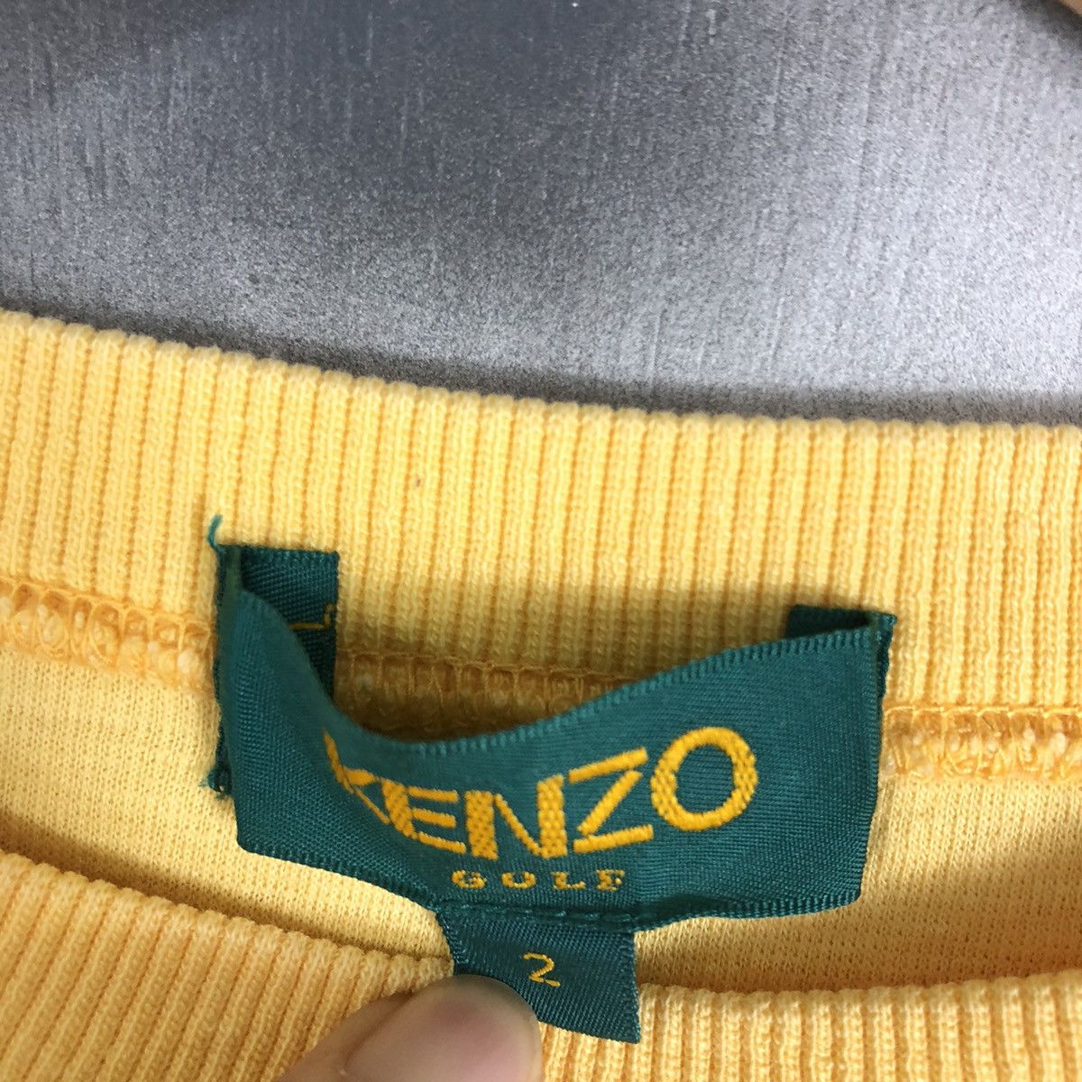 Designer × Kenzo KENZO GOLF EMBROIDERY BIG LOGO SWEATER Size US M / EU 48-50 / 2 - 3 Thumbnail
