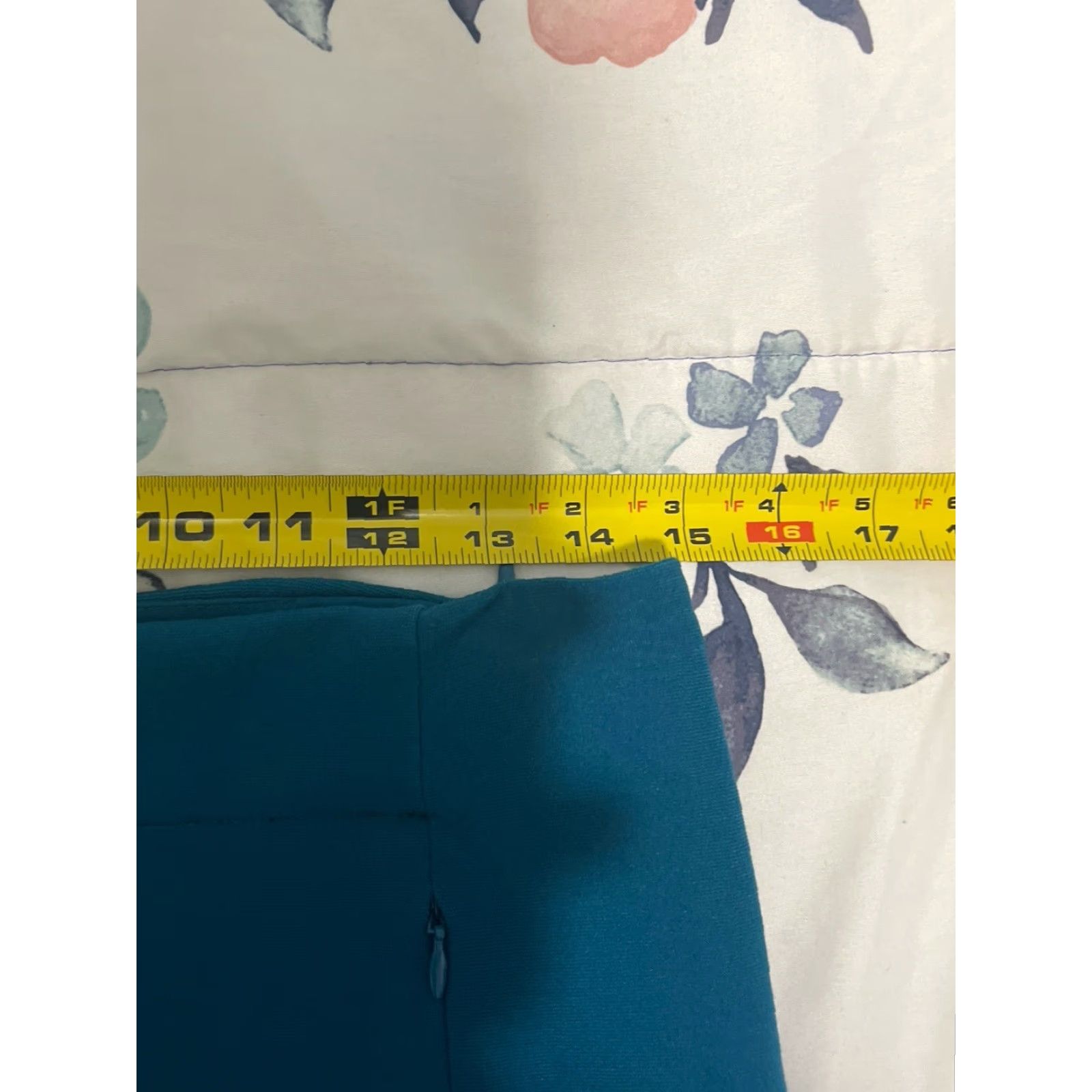 Diane von Furstenberg Diane Von Furstenberg Skirt Womens Size 10 Teal Pencil Stretch Size 32" / US 10 / IT 46 - 5 Thumbnail