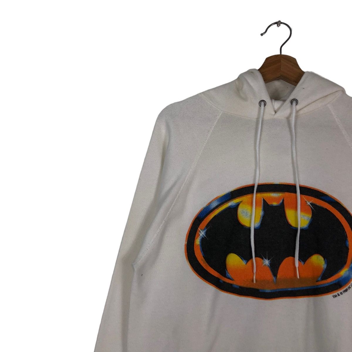 Vintage 🔥VINTAGE 1989 BATMAN HOODIE BIG LOGO DC COMIC USA Size US L / EU 52-54 / 3 - 7 Thumbnail