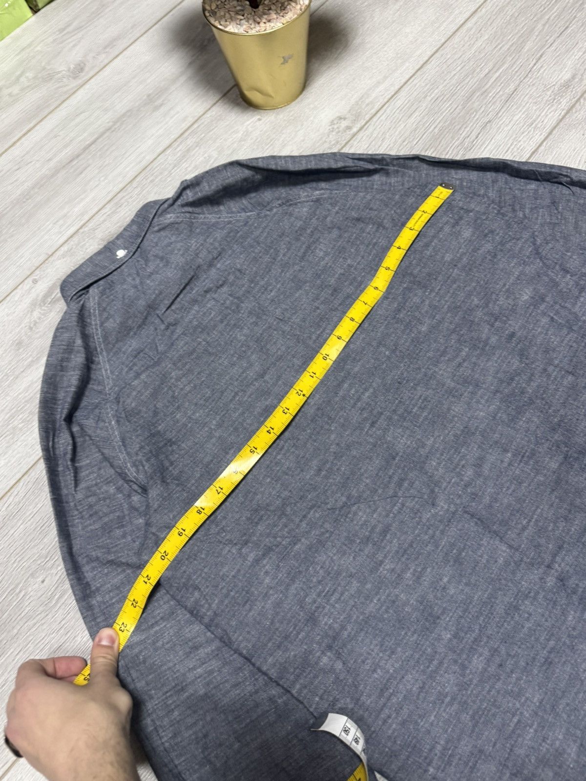 Norse Projects Norse Projects benno chambray shirt buttons Size US M / EU 48-50 / 2 - 6 Thumbnail