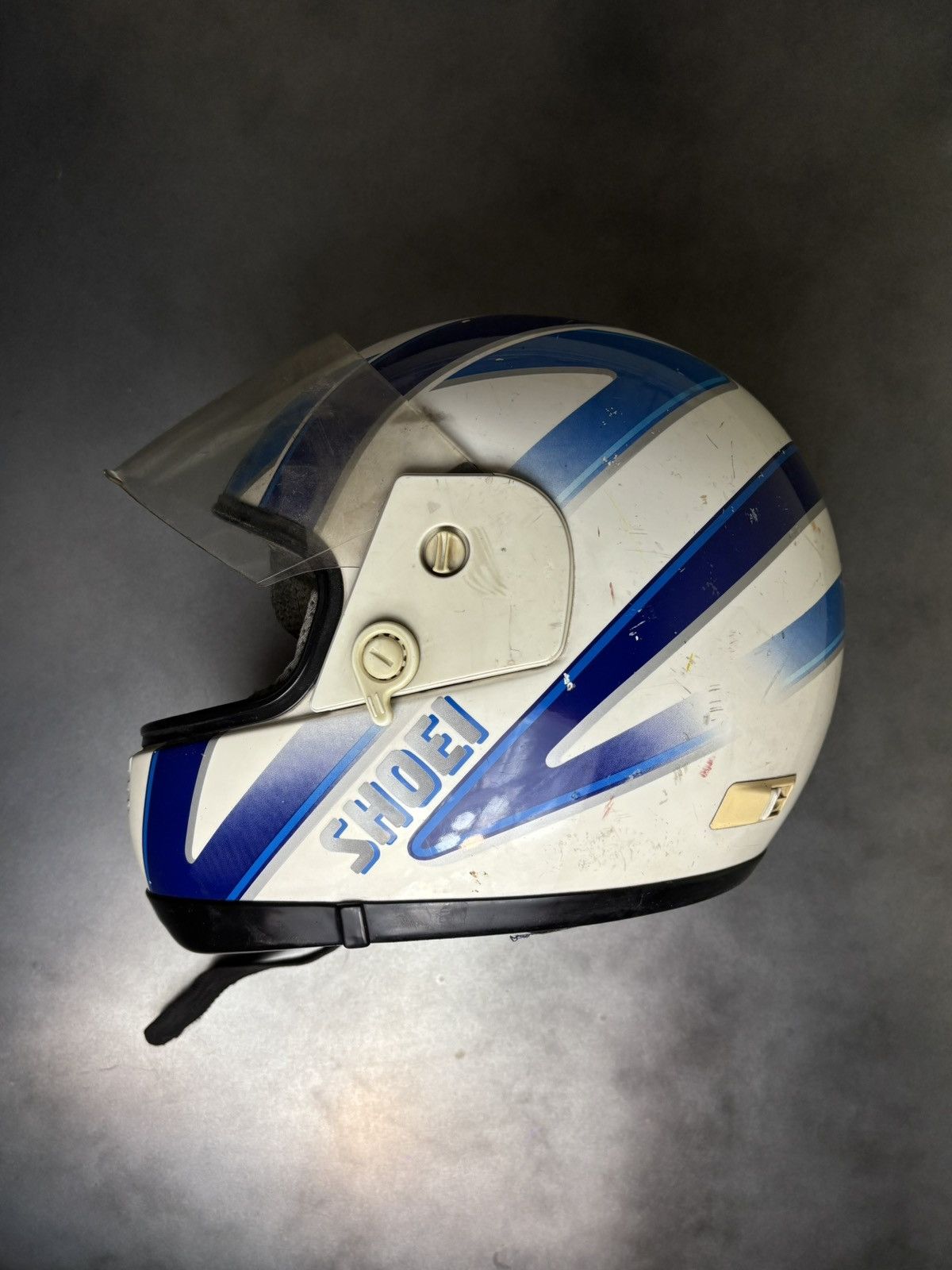 Indian Motorcycle × Vintage Vintage Shoei SNELL M90 DOT 80s Vintage Motorcycle Helmet Size ONE SIZE - 2 Thumbnail