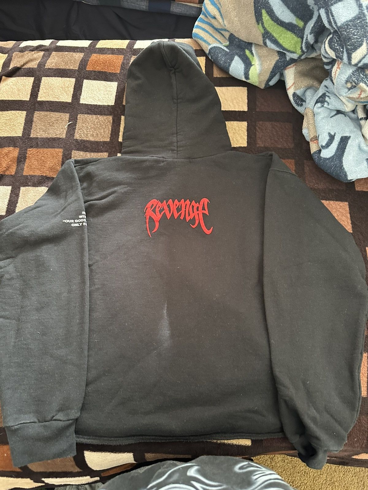 Revenge “Our gods, our troubles” revenge hoodie Size US S / EU 44-46 / 1 - 3 Thumbnail