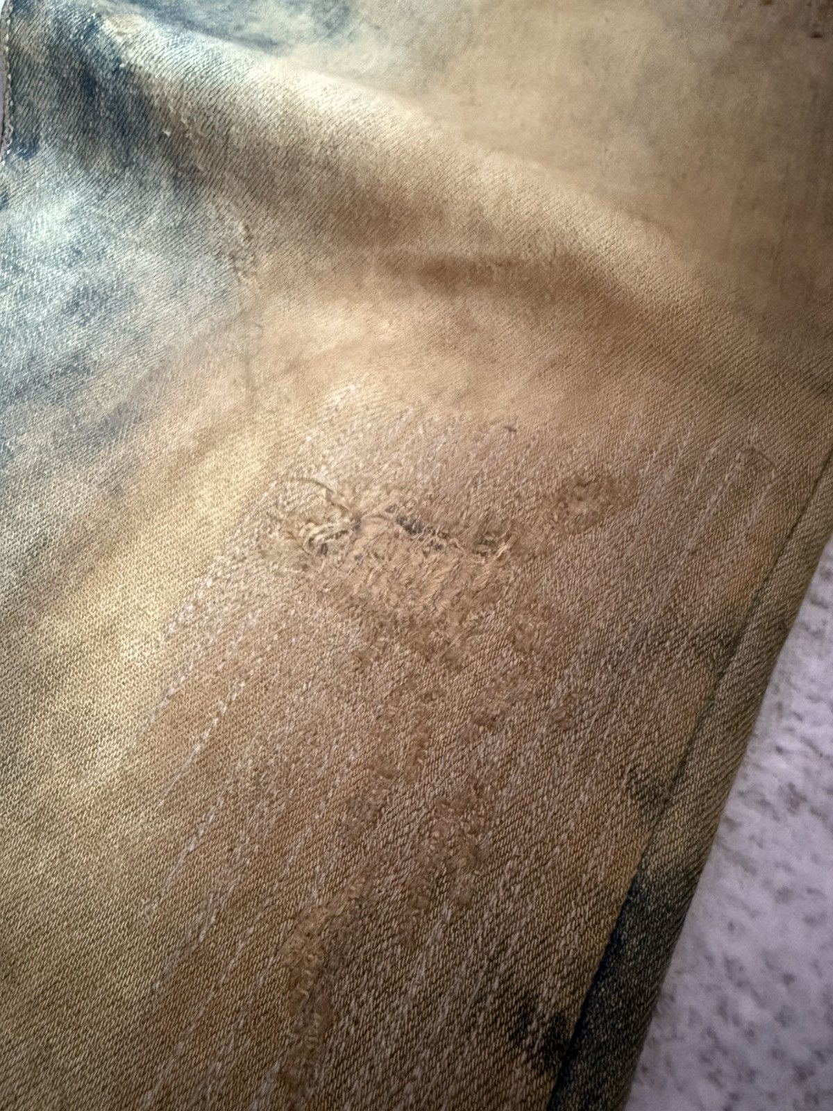 Tornado Mart Tornado Mart Mud Wash Repaired Details Flared Jeans Size US 32 / EU 48 - 8 Thumbnail