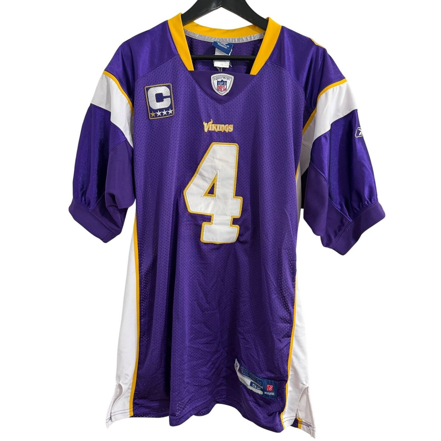 Reebok Brett Favre Minnesota Vikings Jersey Size 52 (XL) Size US XL / EU 56 / 4 - 1 Thumbnail