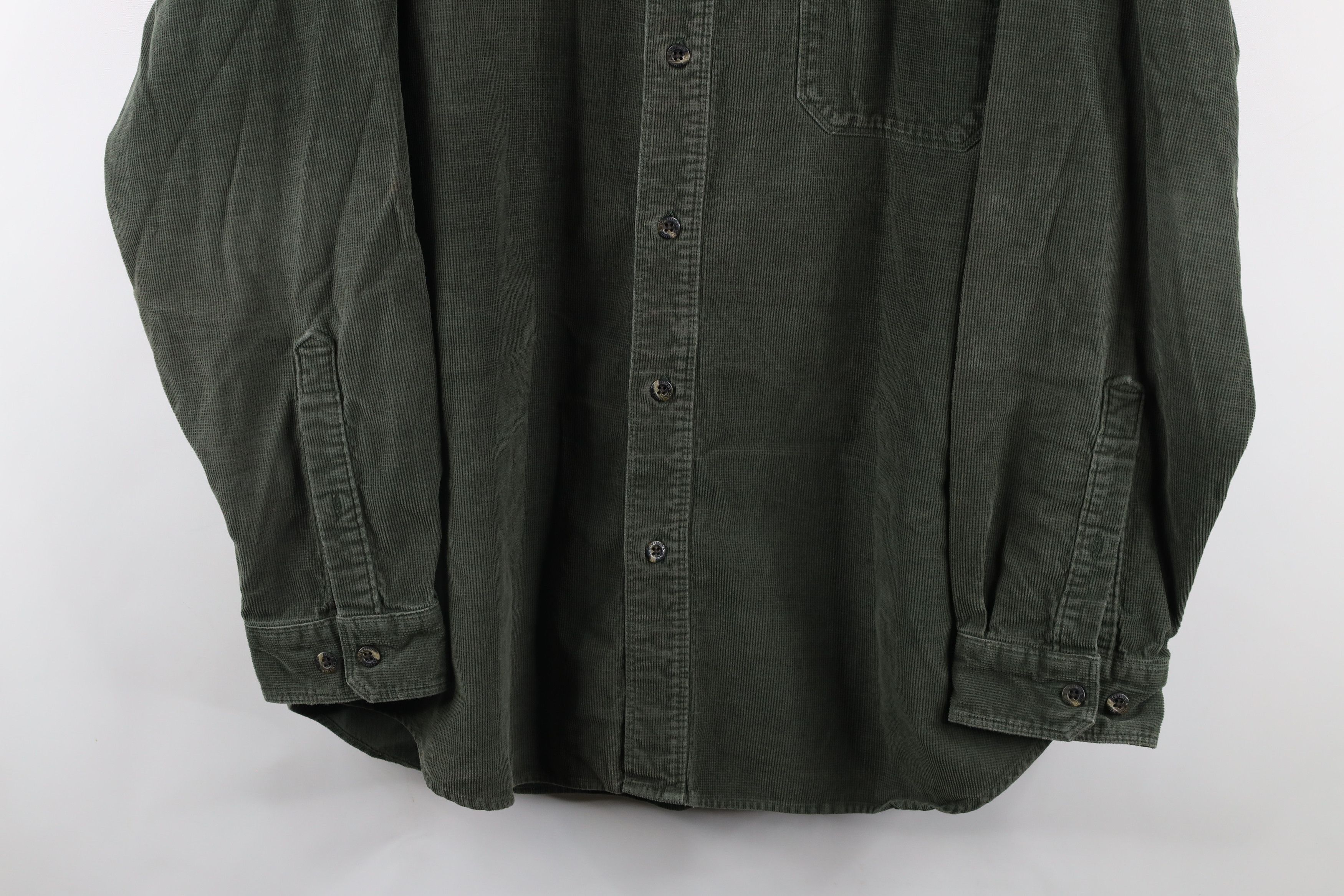 Columbia × Vintage Vintage 90s Columbia Out Corduroy Collared Button Down Shirt Size US XL / EU 56 / 4 - 3 Thumbnail