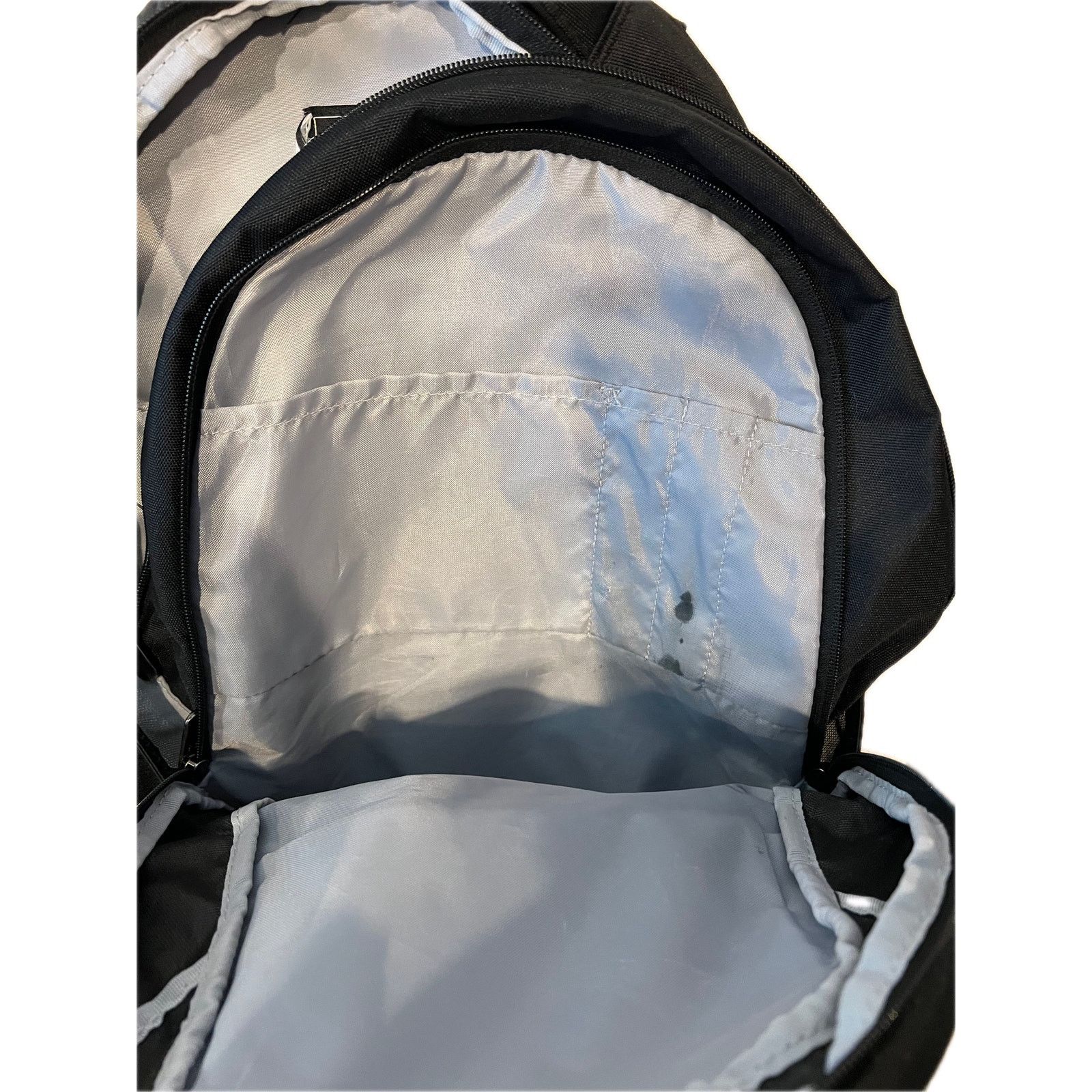 Under Armour Under Armour Black Silver Hustle 5.0 Backpack Size ONE SIZE - 3 Thumbnail