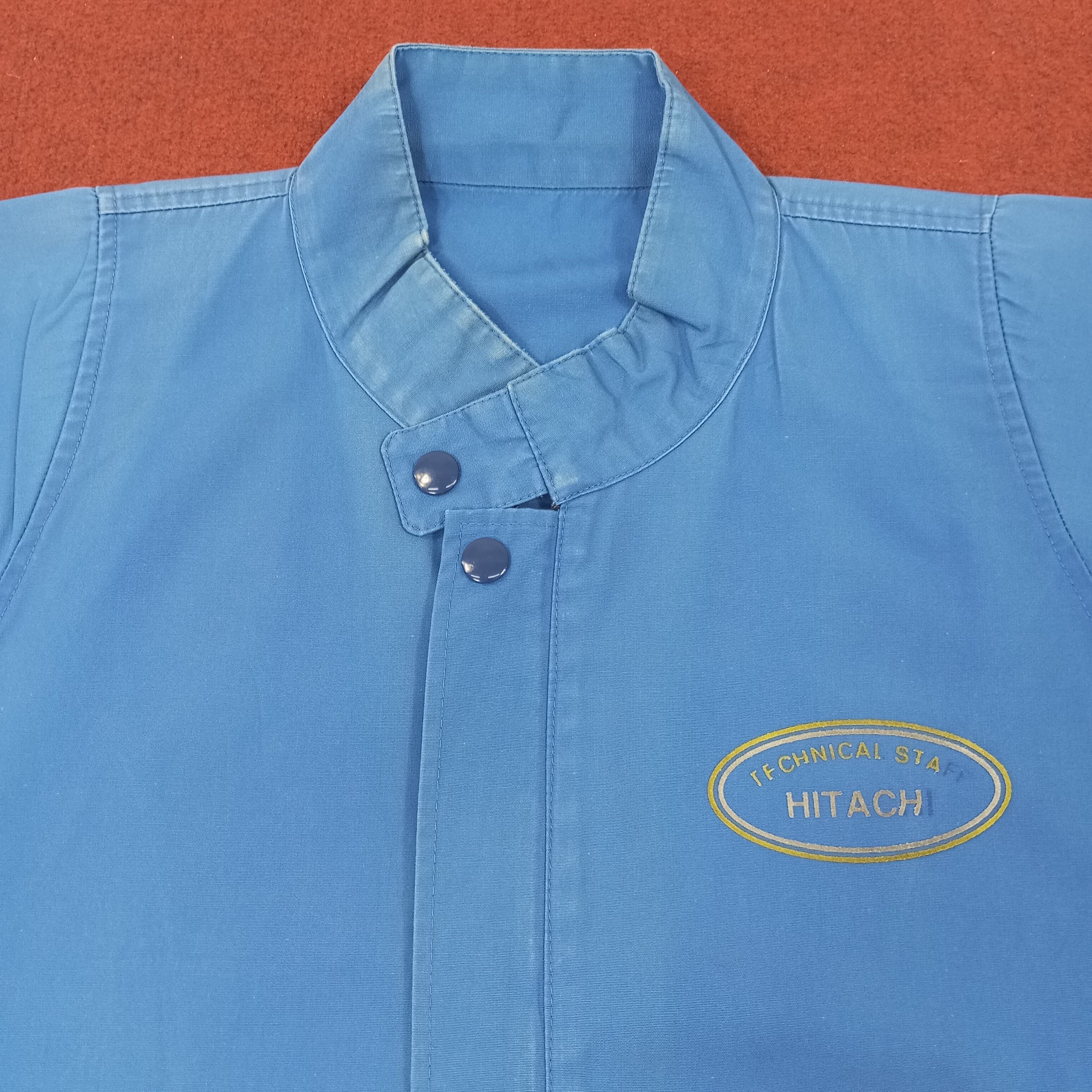 Japanese Brand × Vintage Hitachi Customer Service Japanese Workwear Jacket Size US L / EU 52-54 / 3 - 4 Thumbnail