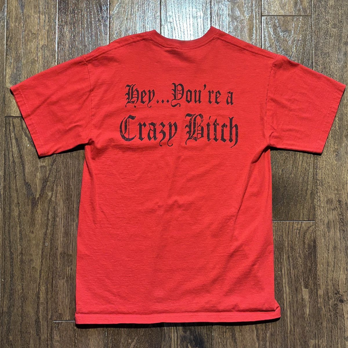 Band Tees × Gildan 2000s buckcherry crazy b*tch tee Size US M / EU 48-50 / 2 - 2 Thumbnail