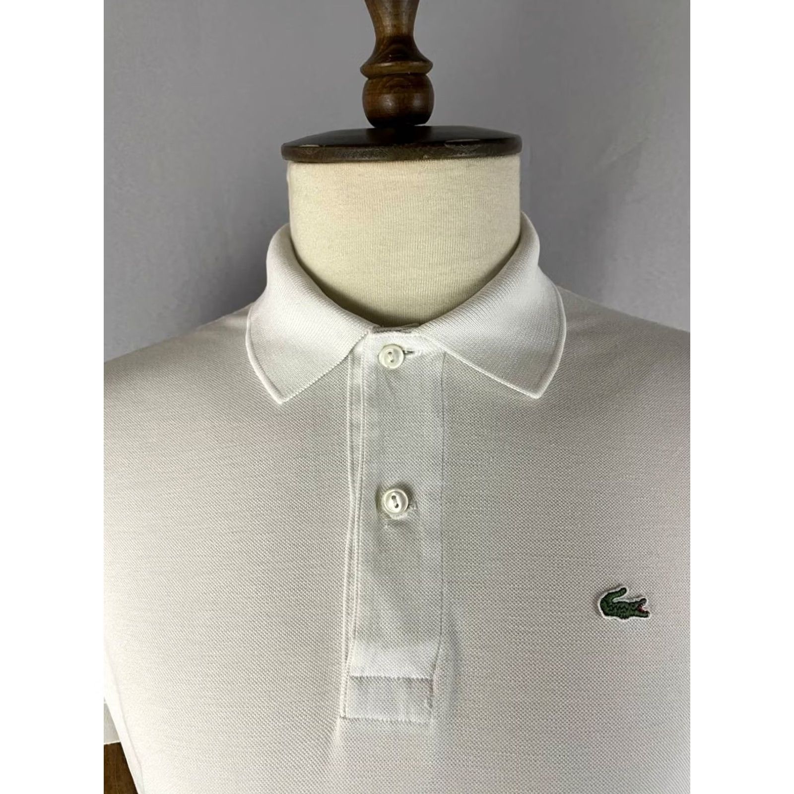 Lacoste Lacoste Polo Shirt Mens Golf White Cotton Short Sleeve Collared Size L Size US L / EU 52-54 / 3 - 4 Thumbnail