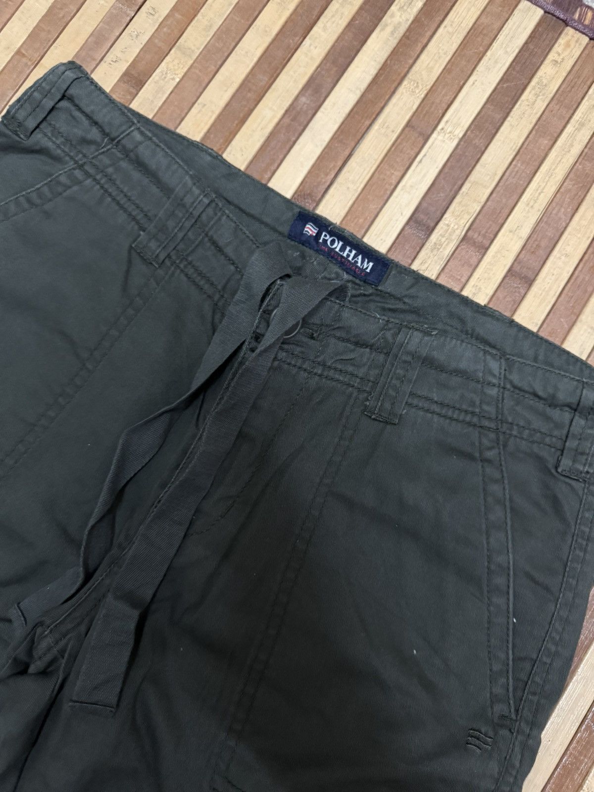 Japanese Brand POLHAM Unisex Cargo Pants Streetwear Multipocket Size US 29 - 4 Thumbnail