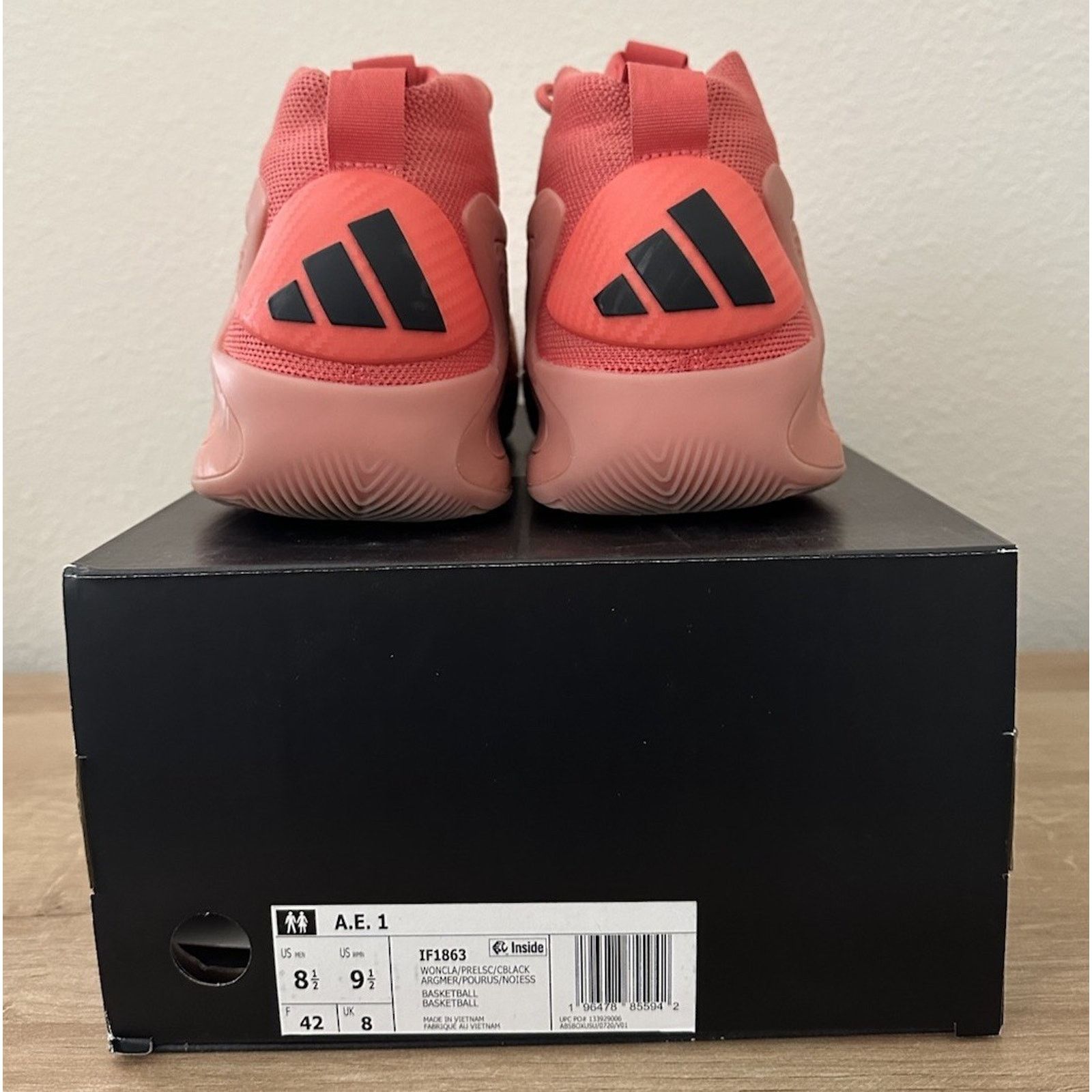 Adidas Size 8.5 - adidas AE 1 Georgia Red Clay $120 MSRP Size US 8.5 / EU 41-42 - 4 Thumbnail