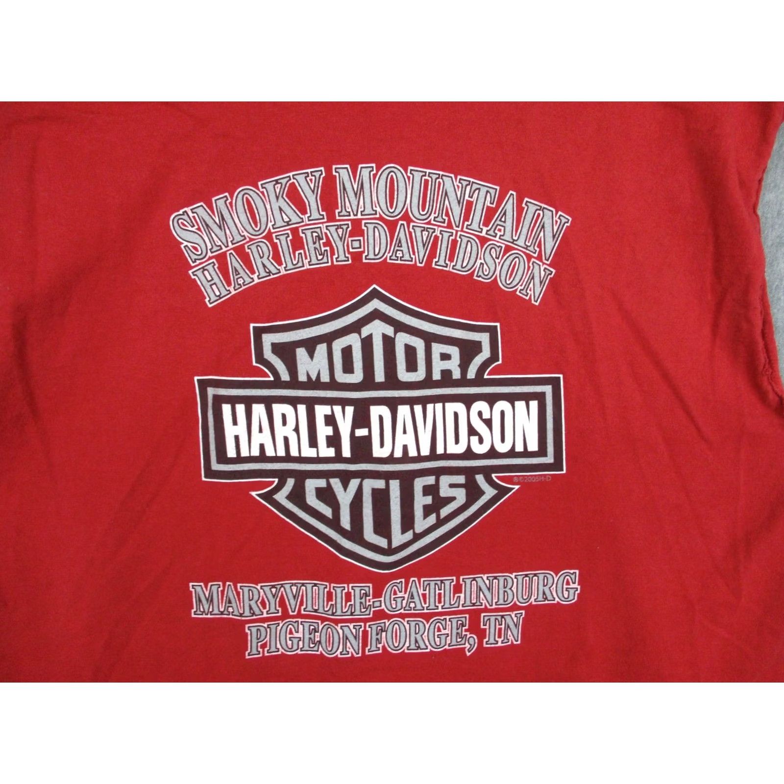 Harley Davidson VINTAGE Harley-Davidson Shirt Mens L Red Sleeveless Smoky Mountain Eagle Graphic Print Crew Neck T-Shirt Baggy? Size US L / EU 52-54 / 3 - 7 Thumbnail