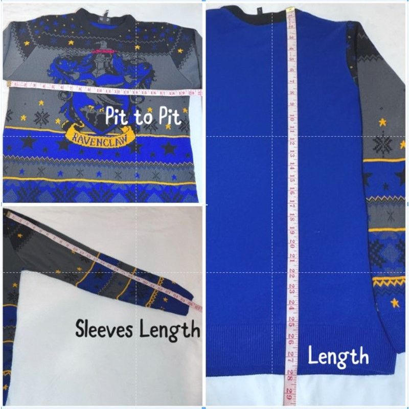 Other Authentic Harry Potter Ravenclaw Long Sleeve Pullover Size S Size S / US 4 / IT 40 - 8 Thumbnail