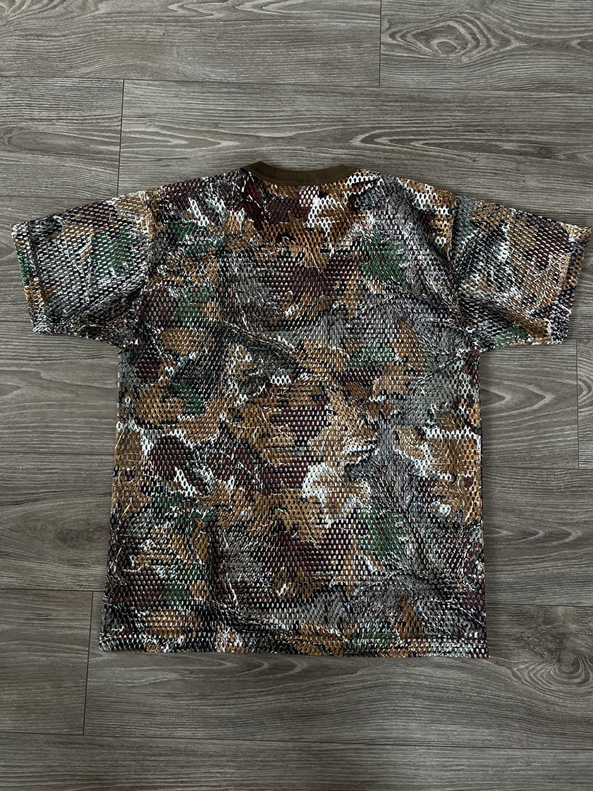 Other Vintage Transparent Hunt Camo Trees Colourway Perforated Tee Size US M / EU 48-50 / 2 - 14 Thumbnail