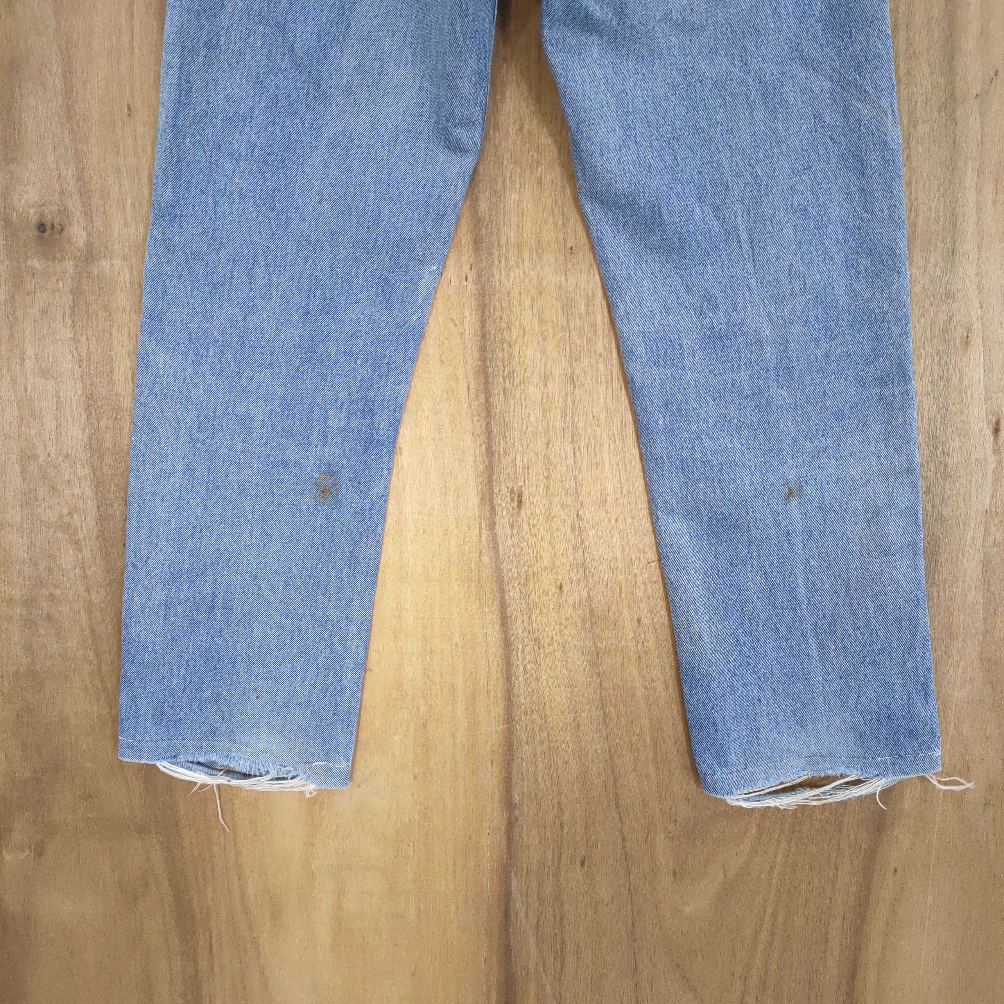 Pepsi 30×29 💥 VINTAGE PEPSI FADED DISTRESSED JEANS PANTS Size US 30 / EU 46 - 10 Thumbnail