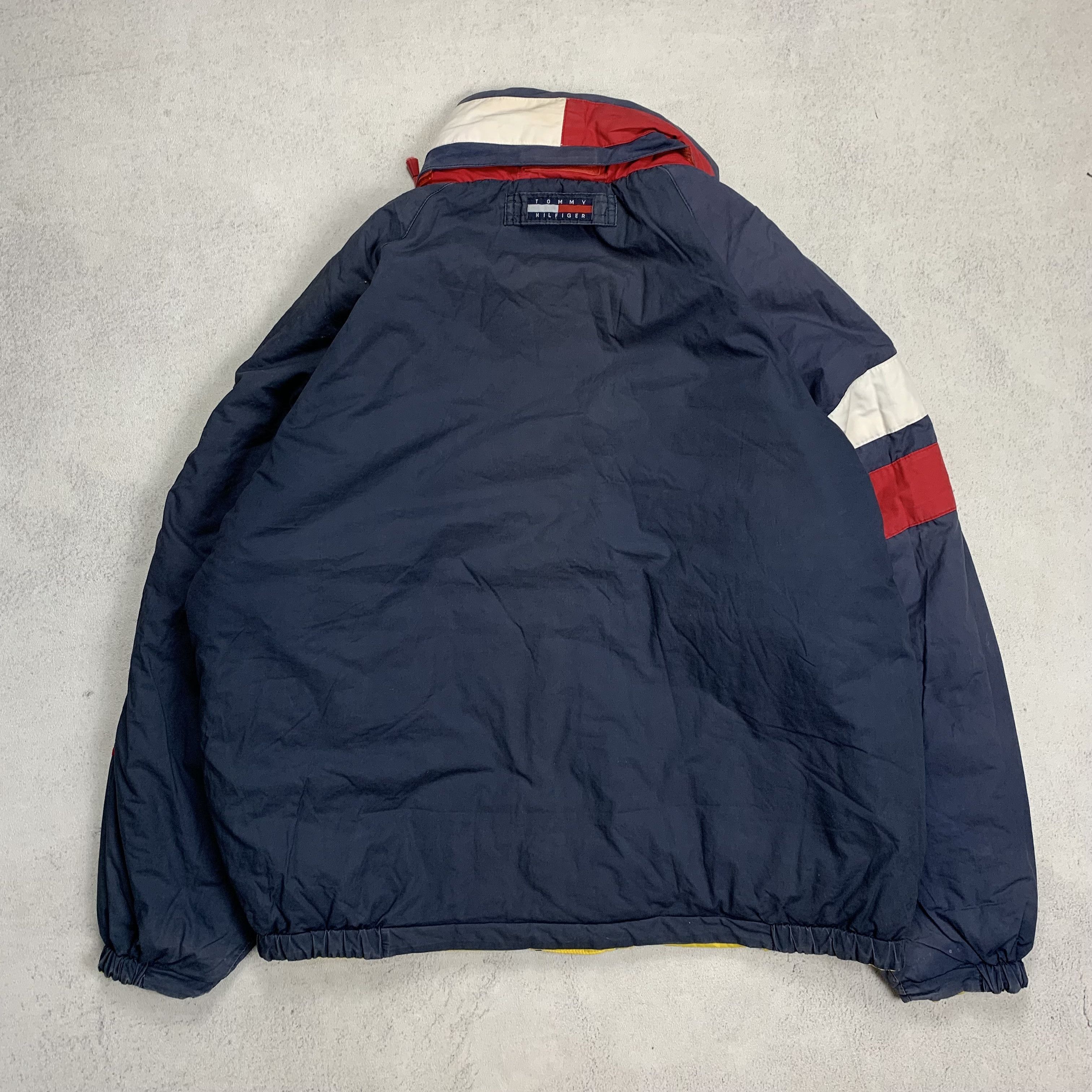 Tommy Hilfiger Vintage 90s Reversible Tommy Hilfiger Puffer Jacket Size US XXL / EU 58 / 5 - 3 Thumbnail