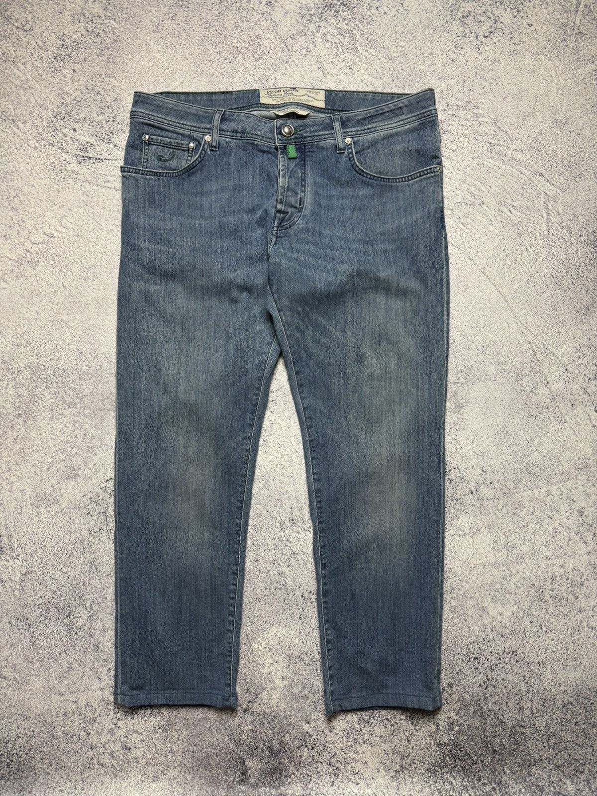 Jacob Cohen Jacob Cohen Jeans Italian Designer Handmade Denim Pants Rare Size US 36 / EU 52 - 2 Thumbnail