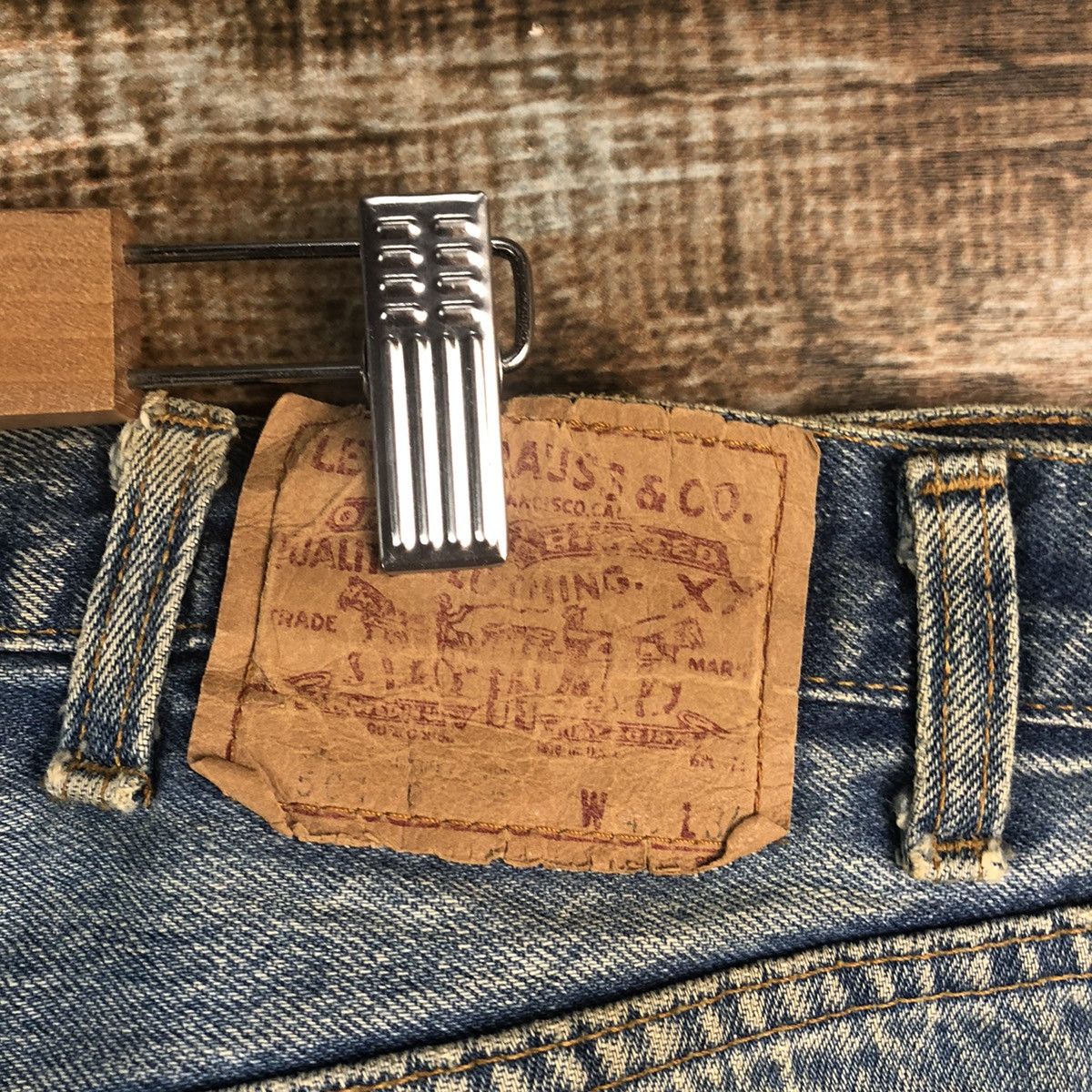 Levi's 80' Levis vintage Blue Denim Pants #A2572 Size US 39 - 19 Thumbnail