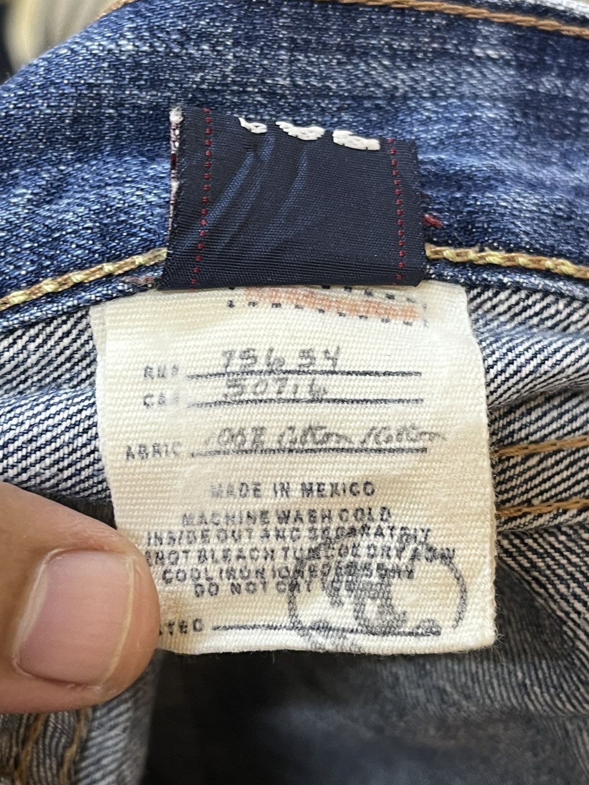 Abercrombie & Fitch × Beauty Beast Vintage Abercrombie&Fitch Ripped Distressed Denim Size US 33 - 13 Thumbnail