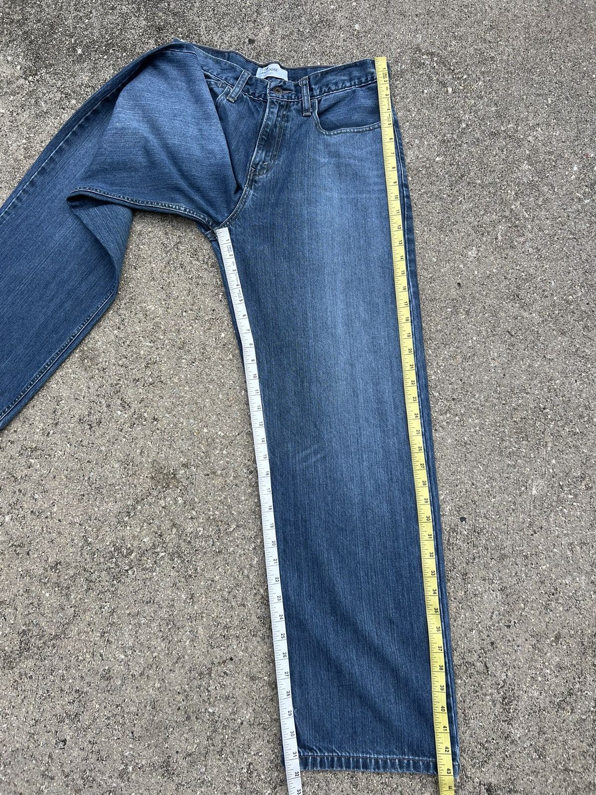Levi's Vintage 2000s Levi’s Silvertab Denim Low + Loose Jeans Size US 30 / EU 46 - 5 Thumbnail