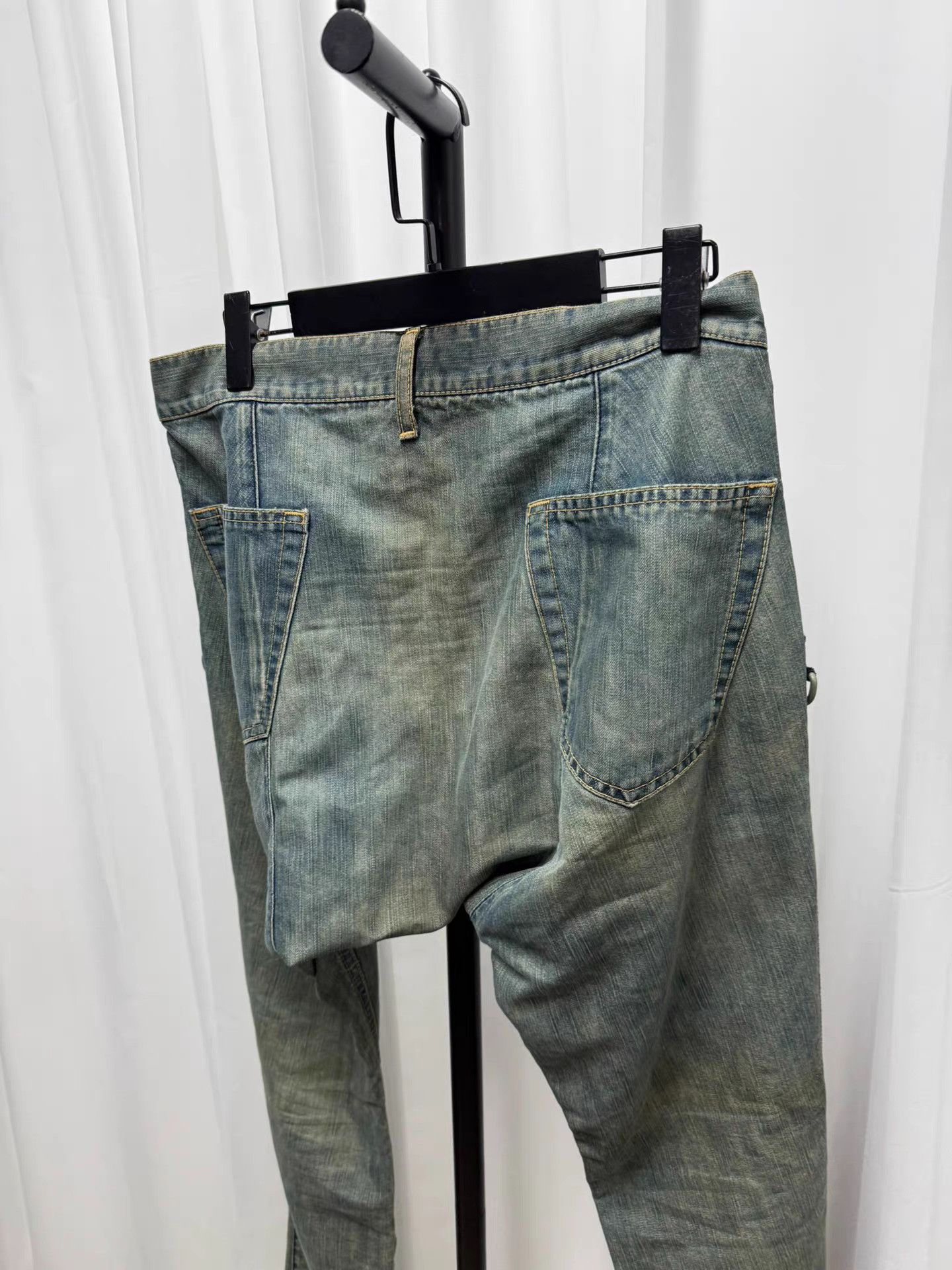 Junya Watanabe Junya Watanabe Relaxed Crotch Washed Jeans K20 Size US 33 - 7 Thumbnail