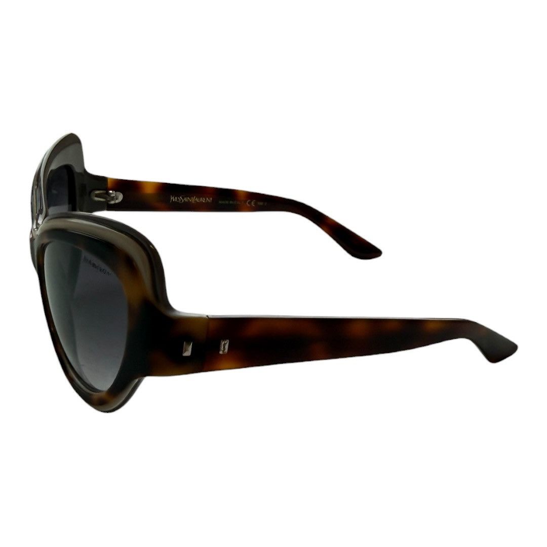 Yves Saint Laurent Yves Saint Laurent SS12 Layered Acetate Shield Sunglasses Size ONE SIZE - 3 Thumbnail