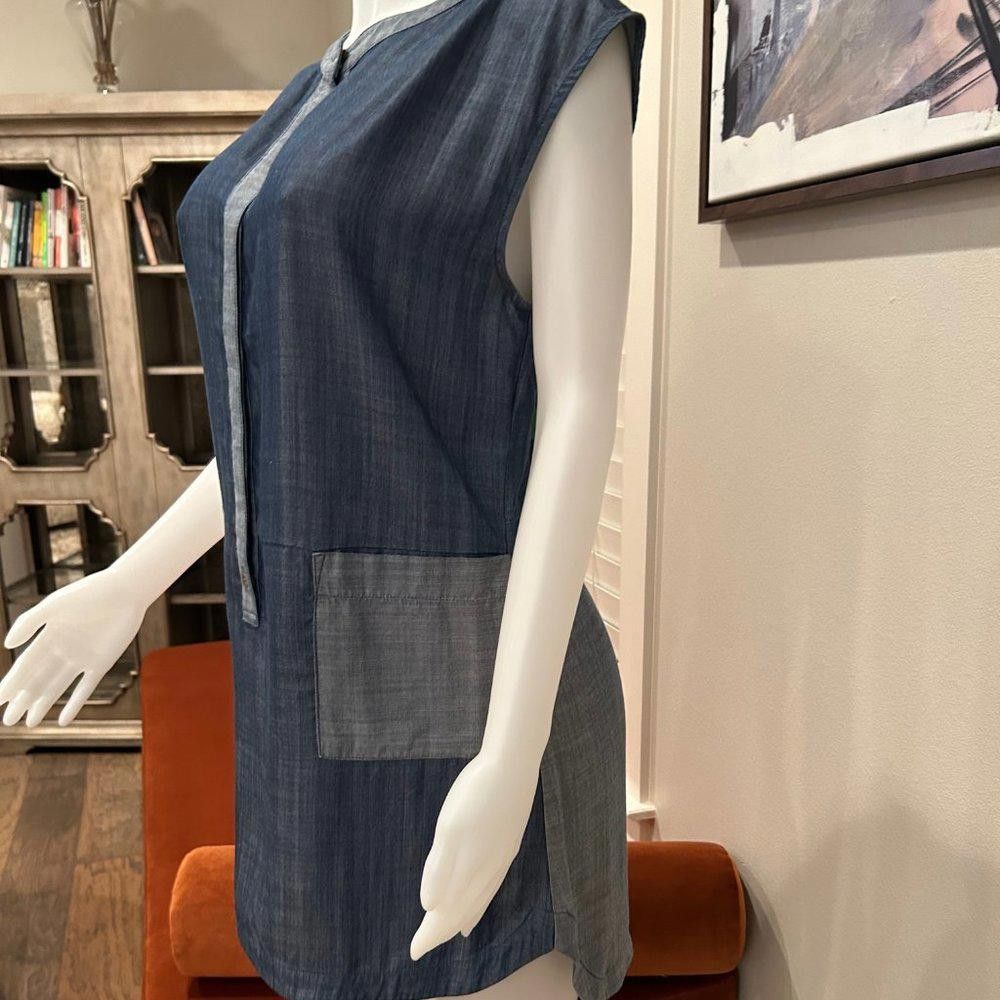 Guess Guess "Milia" Denim Shirtdress Size M / US 6-8 / IT 42-44 - 6 Thumbnail