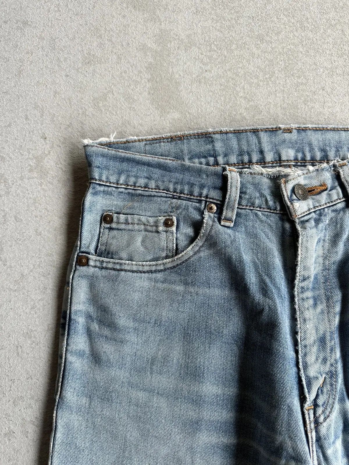 LVC 1990’s Vintage LEVI’S 511-0217 Distressed Denim J09 Pants Size US 30 / EU 46 - 3 Thumbnail
