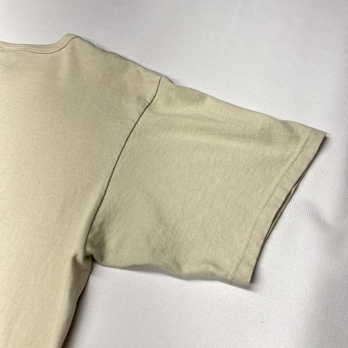 Champion × Vintage Champion Shirt Beige Logo Basic Tan Brown Athletic Y2K Size US L / EU 52-54 / 3 - 13 Thumbnail