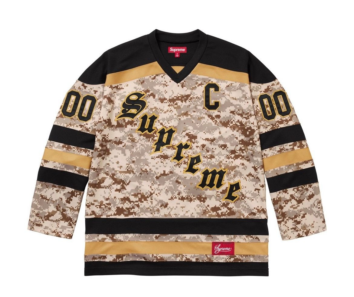 Supreme Supreme Fire & Ice Hockey Jersey Camo Size US M / EU 48-50 / 2 - 2 Thumbnail