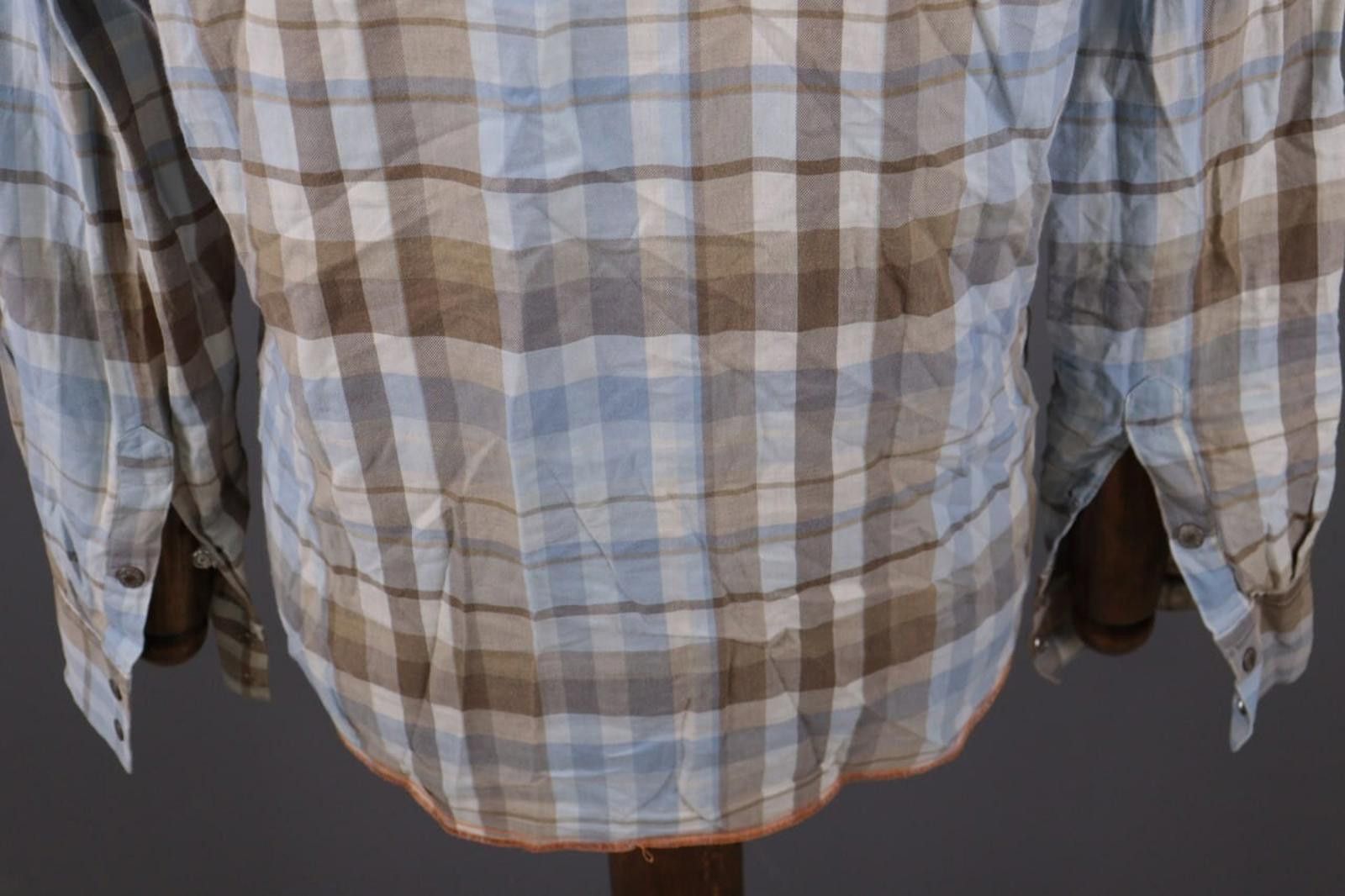Nudie Jeans Nudie Jeans Multicolor Check Overshirt Shirt Size L Size US L / EU 52-54 / 3 - 11 Thumbnail