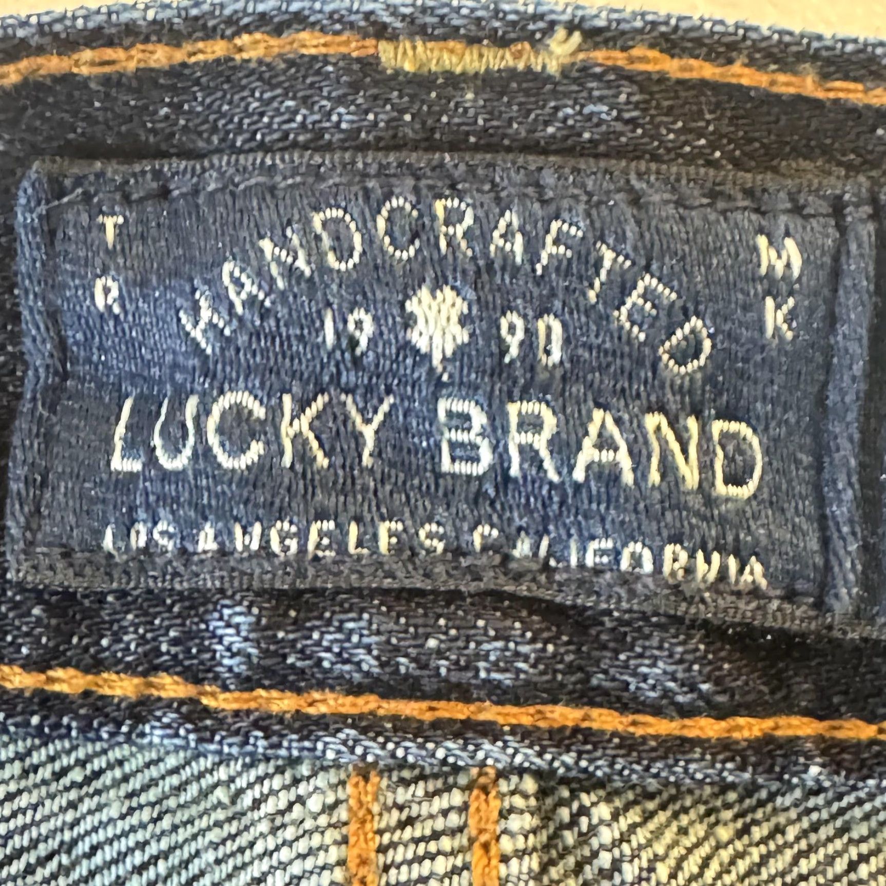 Lucky Brand Lucky Brand Jeans Mens 38x30 Blue 221 Original Straight Whiskered Denim Pants Clothing Jeans Regular Stretch Mid Rise White? No Size US 38 / EU 54 - 4 Thumbnail
