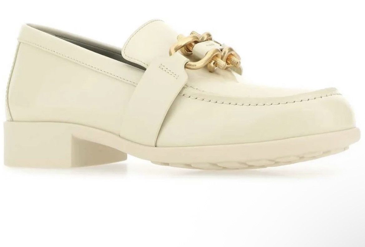 Bottega Veneta Bottega Veneta Monsieur Mocassin Soft Vinyl Butter Loafers Size US 9.5 / IT 39.5 - 2 Thumbnail