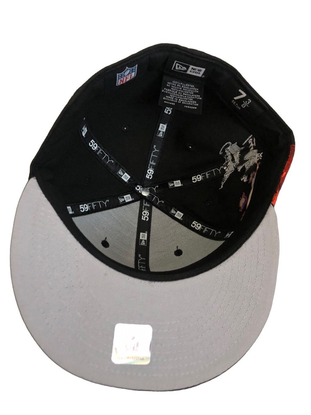 New Era New Era Las Vegas Raiders Greetings 59Fifty Hat Size 7 3/8 Size ONE SIZE - 6 Thumbnail