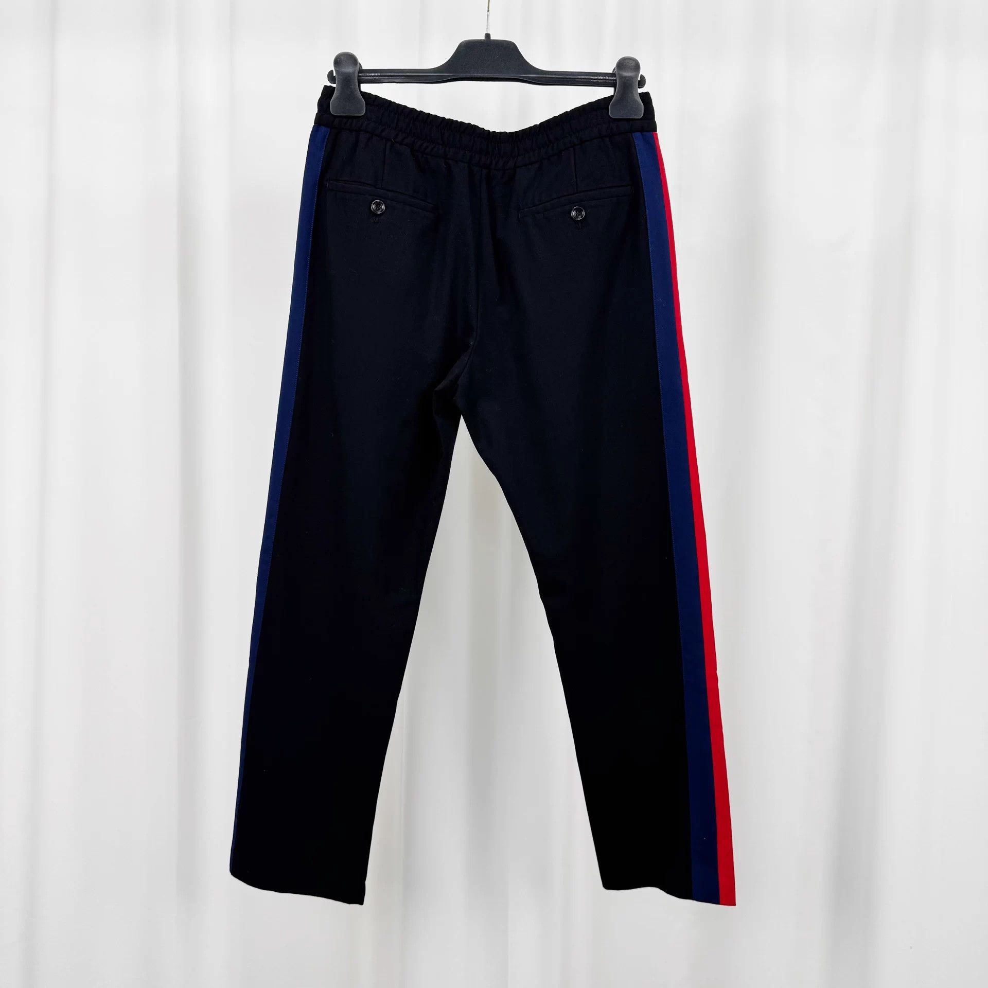 Gucci Gucci Stripe Webbing Wool Casual Pants 44 99 New Size US 28 / EU 44 - 2 Thumbnail