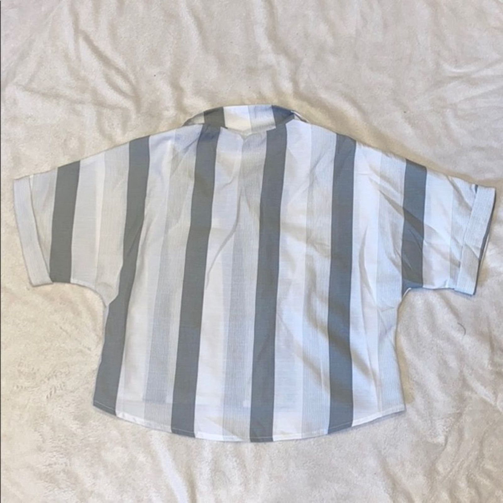 Other Casual Striped Button-Down Collared Shirt | Sz M Size M / US 6-8 / IT 42-44 - 5 Thumbnail