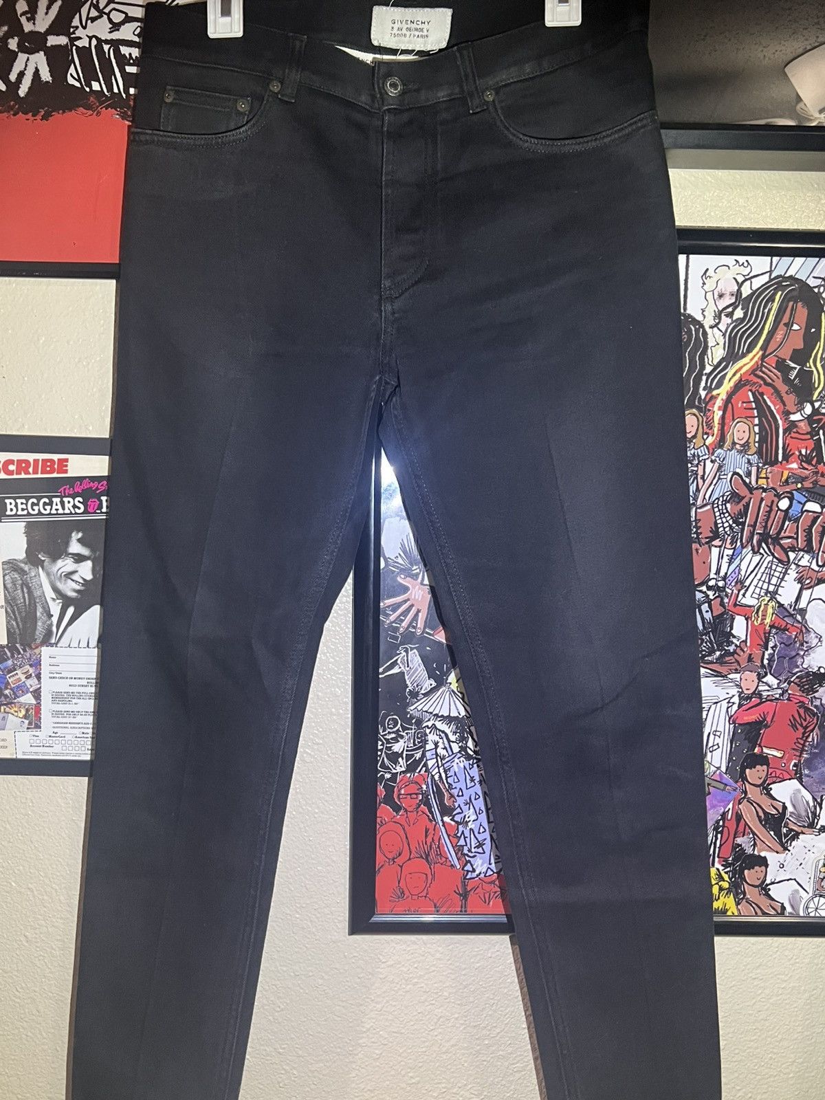 Givenchy Givenchy Slim Fit Classic Jean Size US 31 - 1 Thumbnail