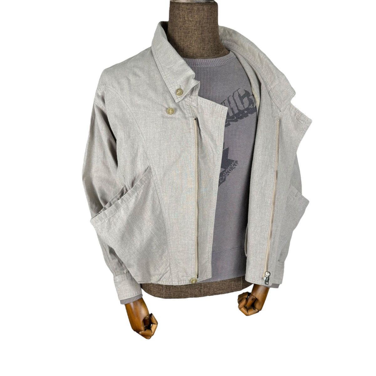 Tete Homme ☀️80s TETE HOMME KATOH KAZUTAKA BOMBER JACKET Size US M / EU 48-50 / 2 - 3 Thumbnail