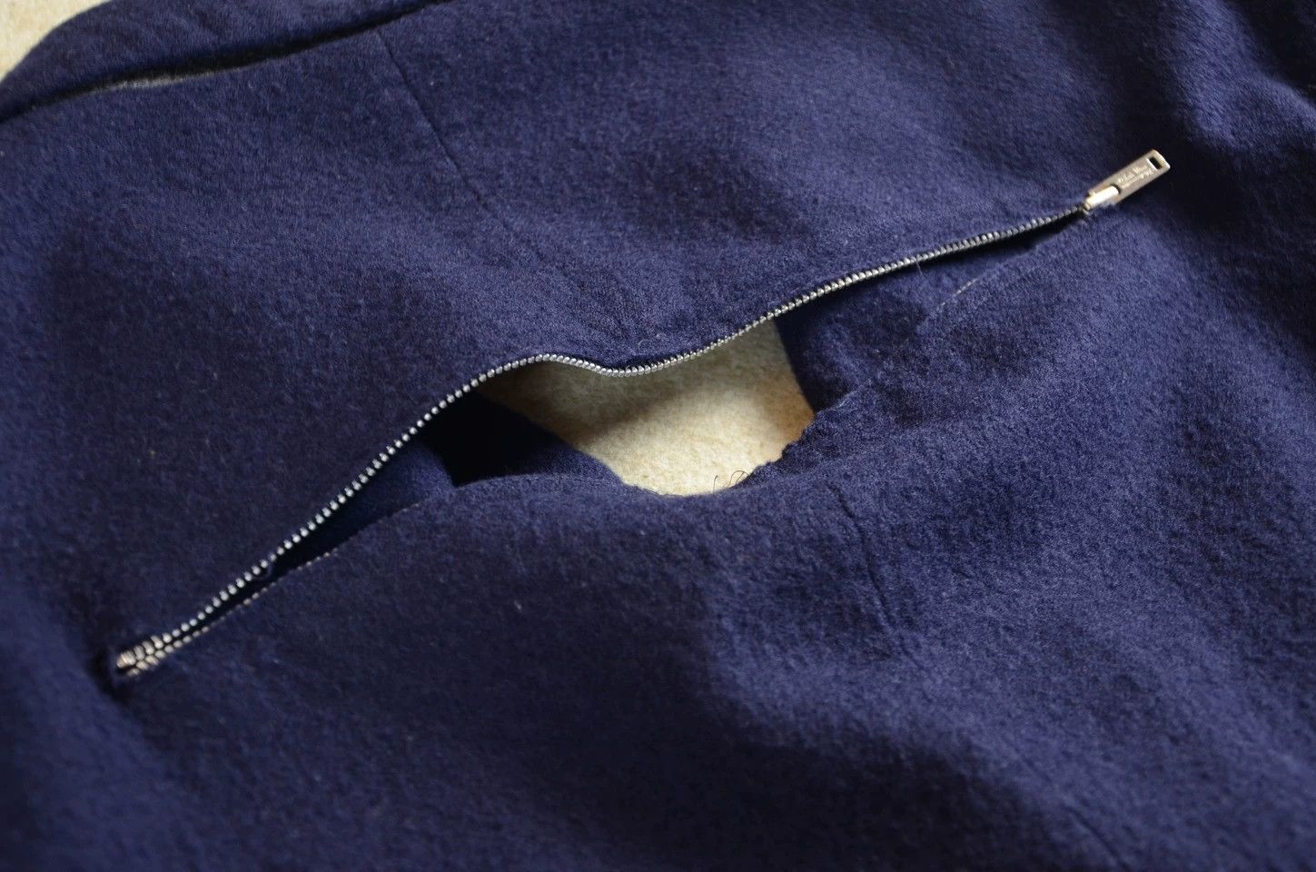 Undercover Undercover Navy Wool Deconstructed Two-Piece Blazer 2 Used Size US M / EU 48-50 / 2 - 8 Thumbnail