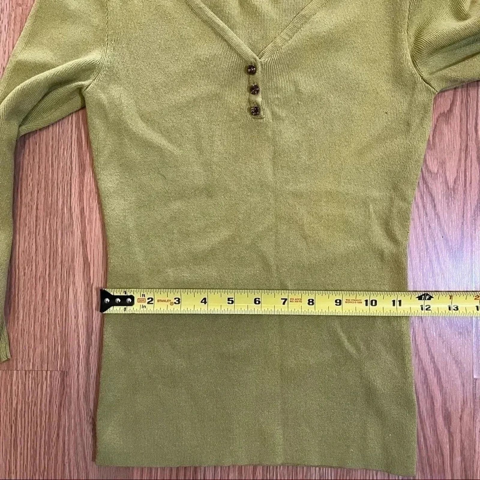 Other Dana Buchman Petite Pullover Sweater Size S 3/4 Sleeves Size S / US 4 / IT 40 - 7 Thumbnail
