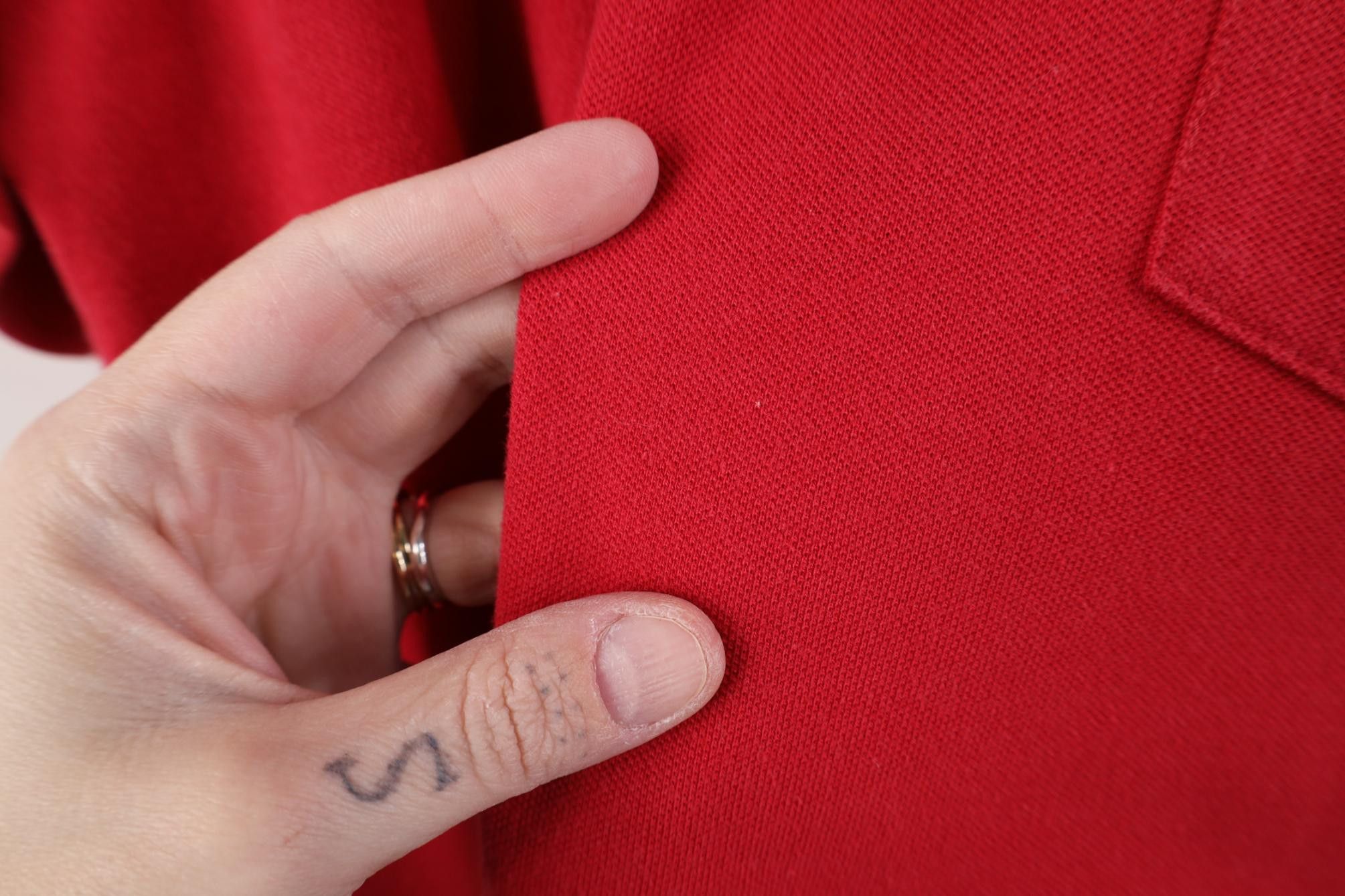 Vintage Vintage 80s 90s Streetwear Penguin Knit Golf Polo Shirt Red Size US M / EU 48-50 / 2 - 10 Thumbnail