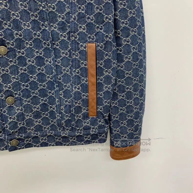 Gucci Gucci Blue Logo Denim Jacket. Size US XS / EU 42 / 0 - 4 Thumbnail