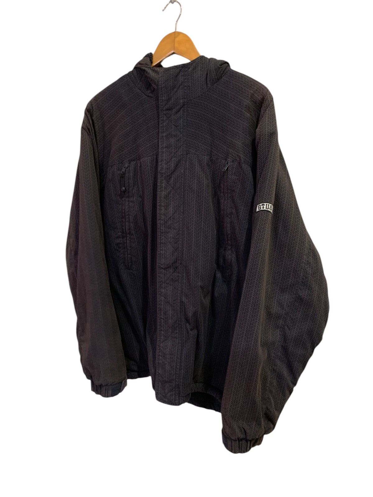 Stussy Stussy Zipper Hoodie Jacket Size US XL / EU 56 / 4 - 2 Thumbnail