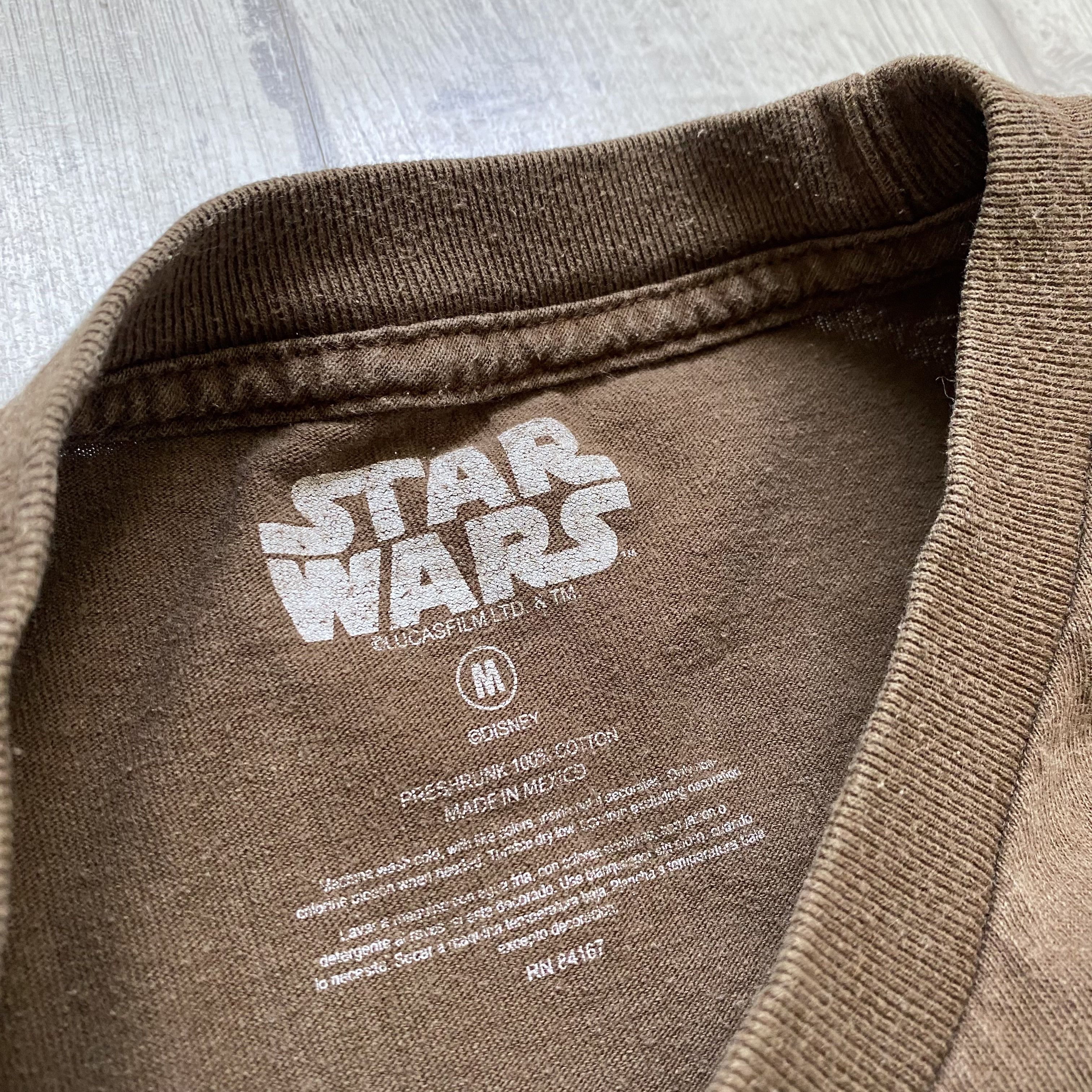 Star Wars 🔥Vintage Star Wars Chewbacca Wookie Tee Distressed Size US M / EU 48-50 / 2 - 6 Thumbnail