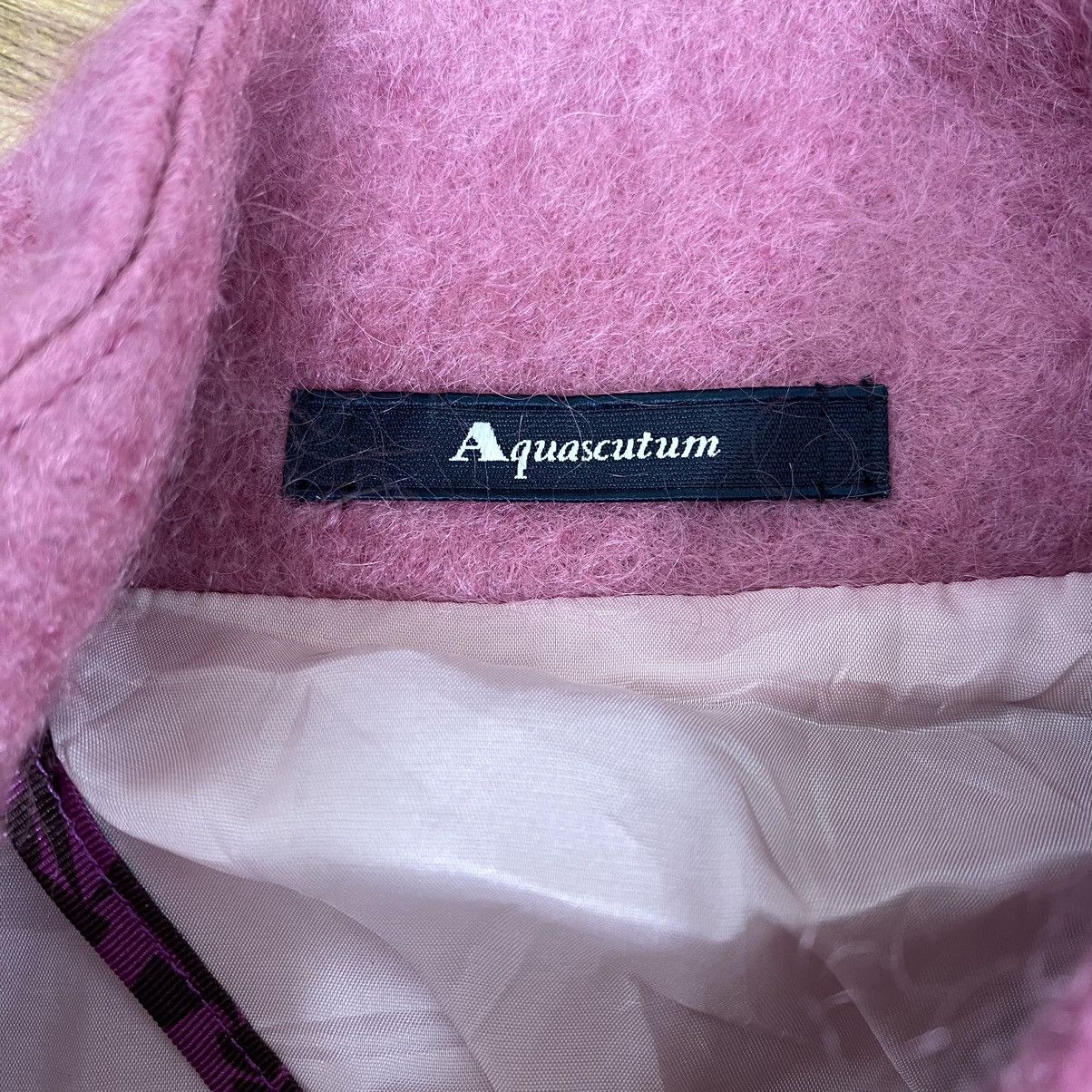 Aquascutum AQUASCUTUM British Brand Button Up Pink Coat Size S / US 4 / IT 40 - 4 Thumbnail